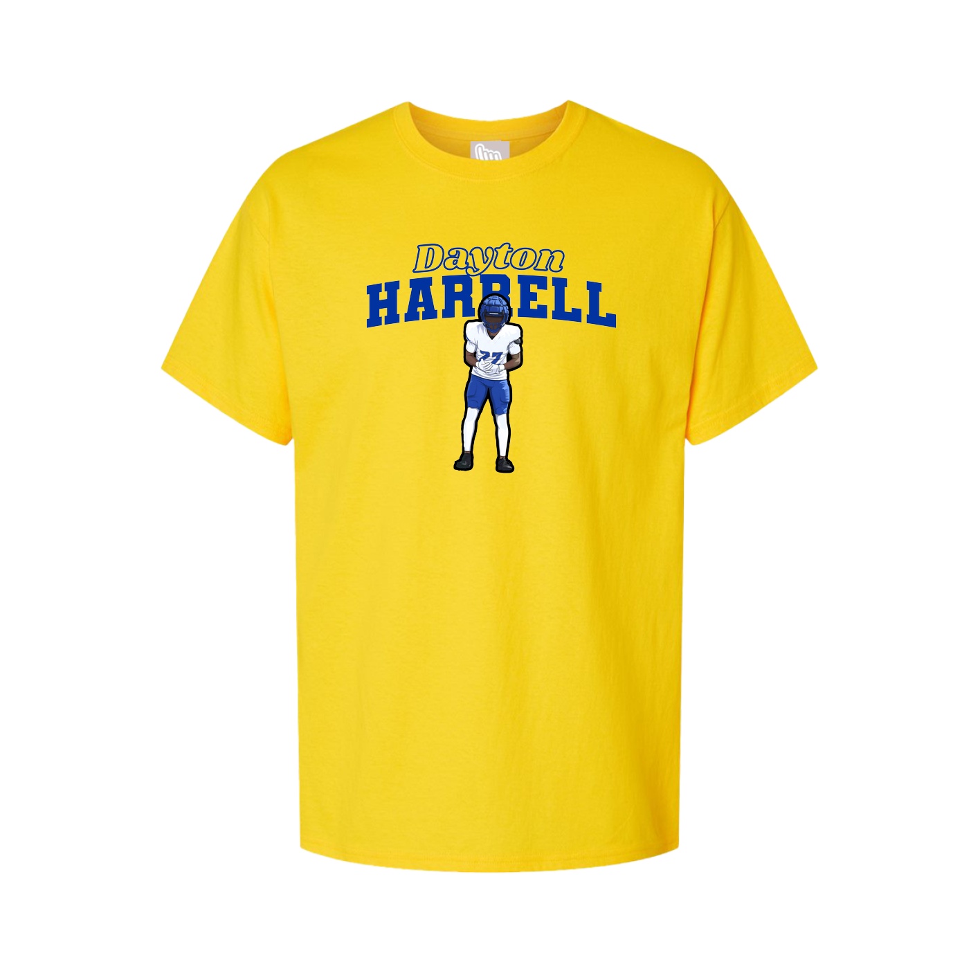 Tee — Name Arch in Gold