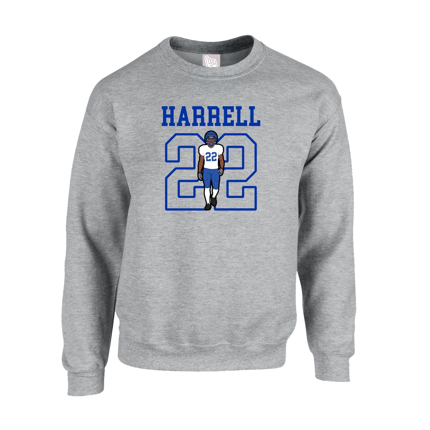 Fleece Crew — Shirsey in Grey