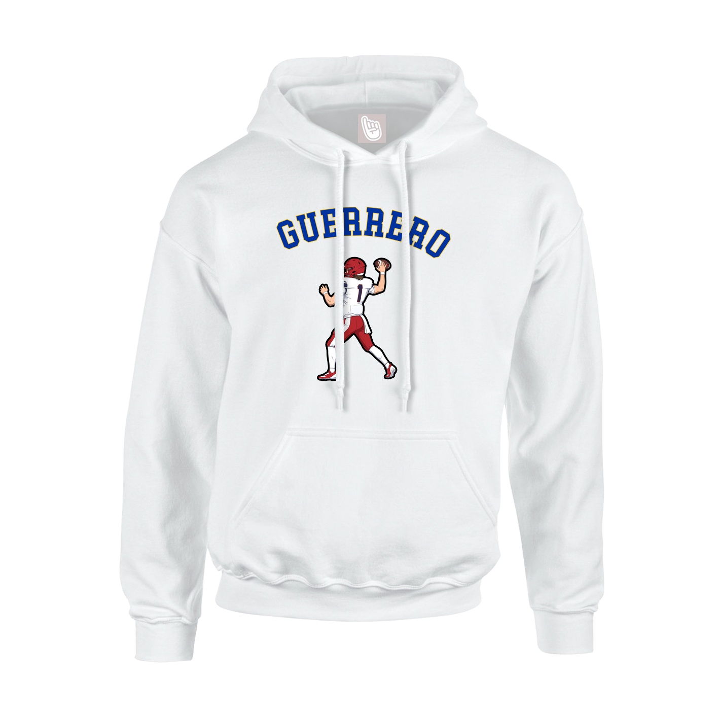 Youth Hoodie — Shirsey Arch in White