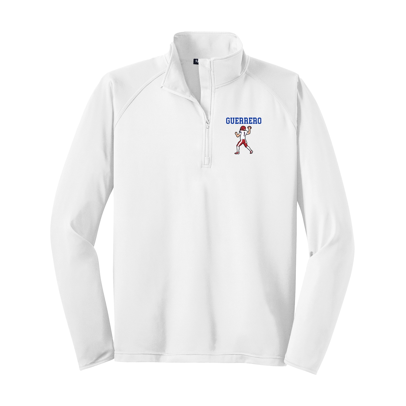 Q-Zip Pullover — Shirsey in White