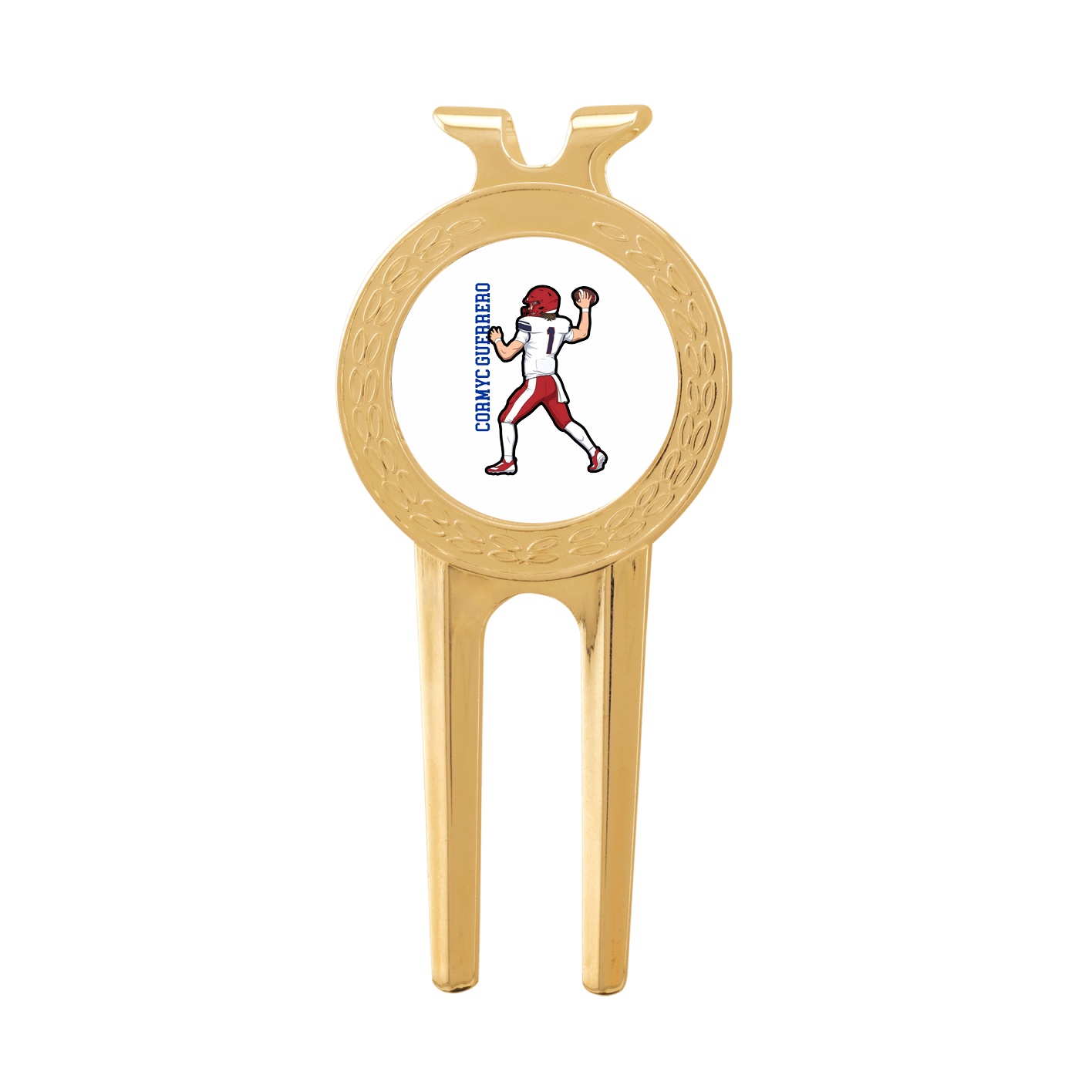 Divot Tool with Ball Marker — Name Vertical in Classic