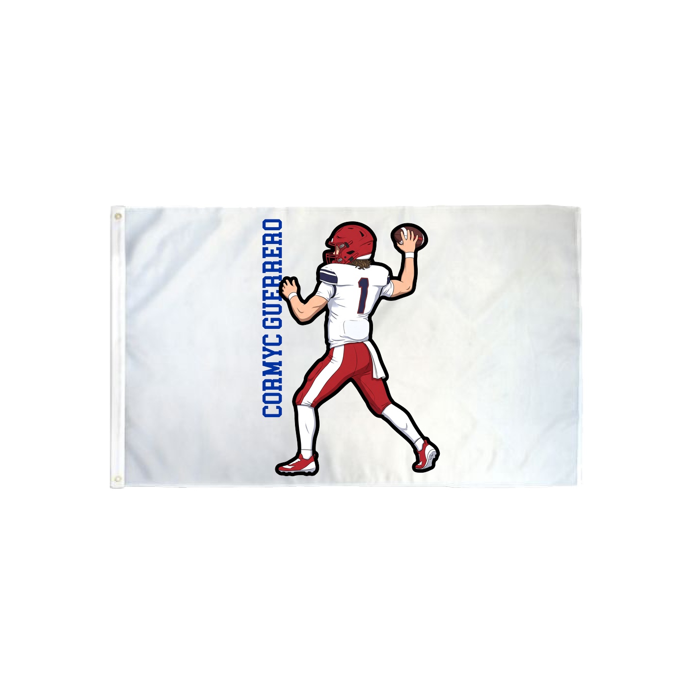 3x5 Flag — Name Vertical in Classic
