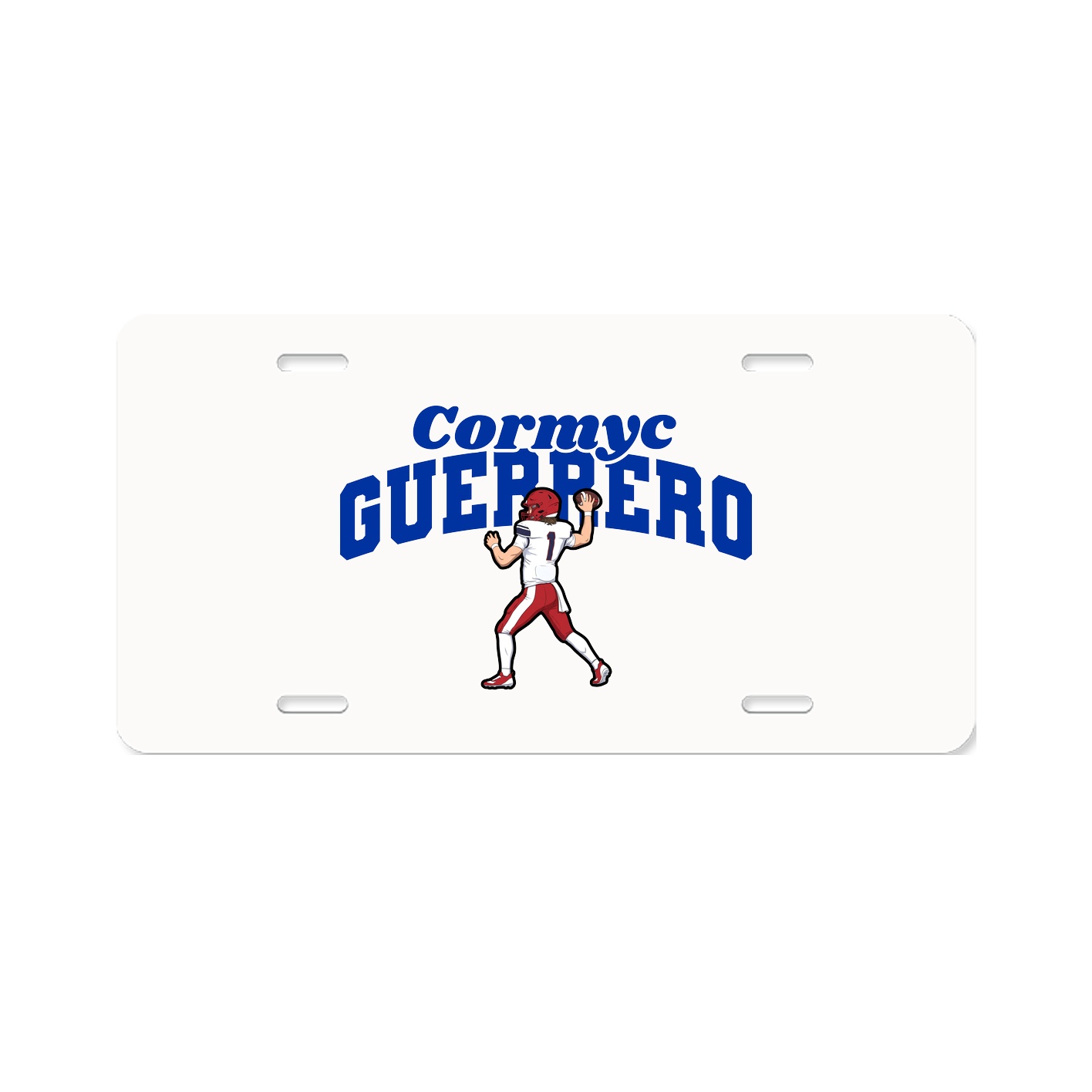 License Plate — Signature Arch in Classic