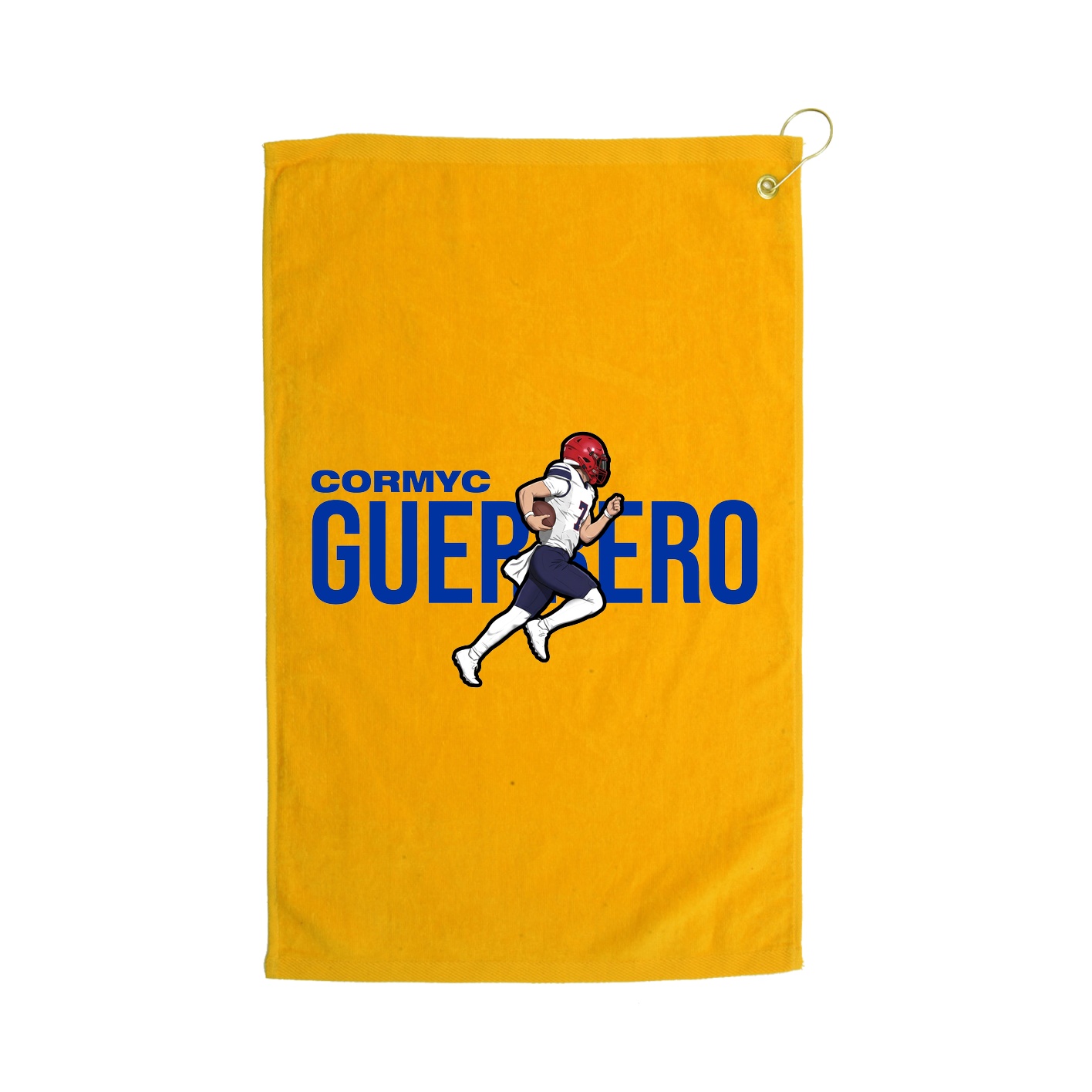 Golf Towel — Player Name in Gold