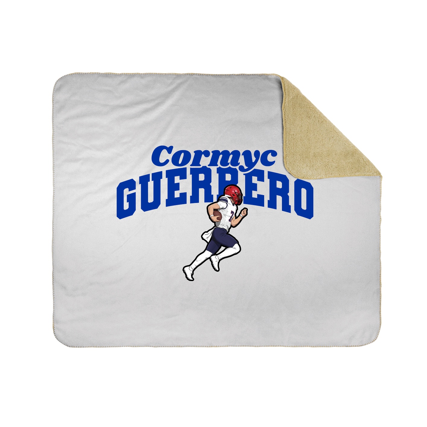 Throw Blanket — Signature Arch in White