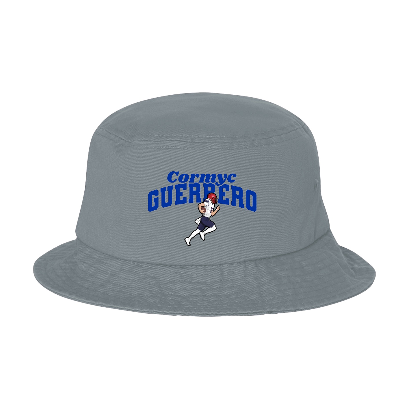 Bucket Cap — Signature Arch in Grey