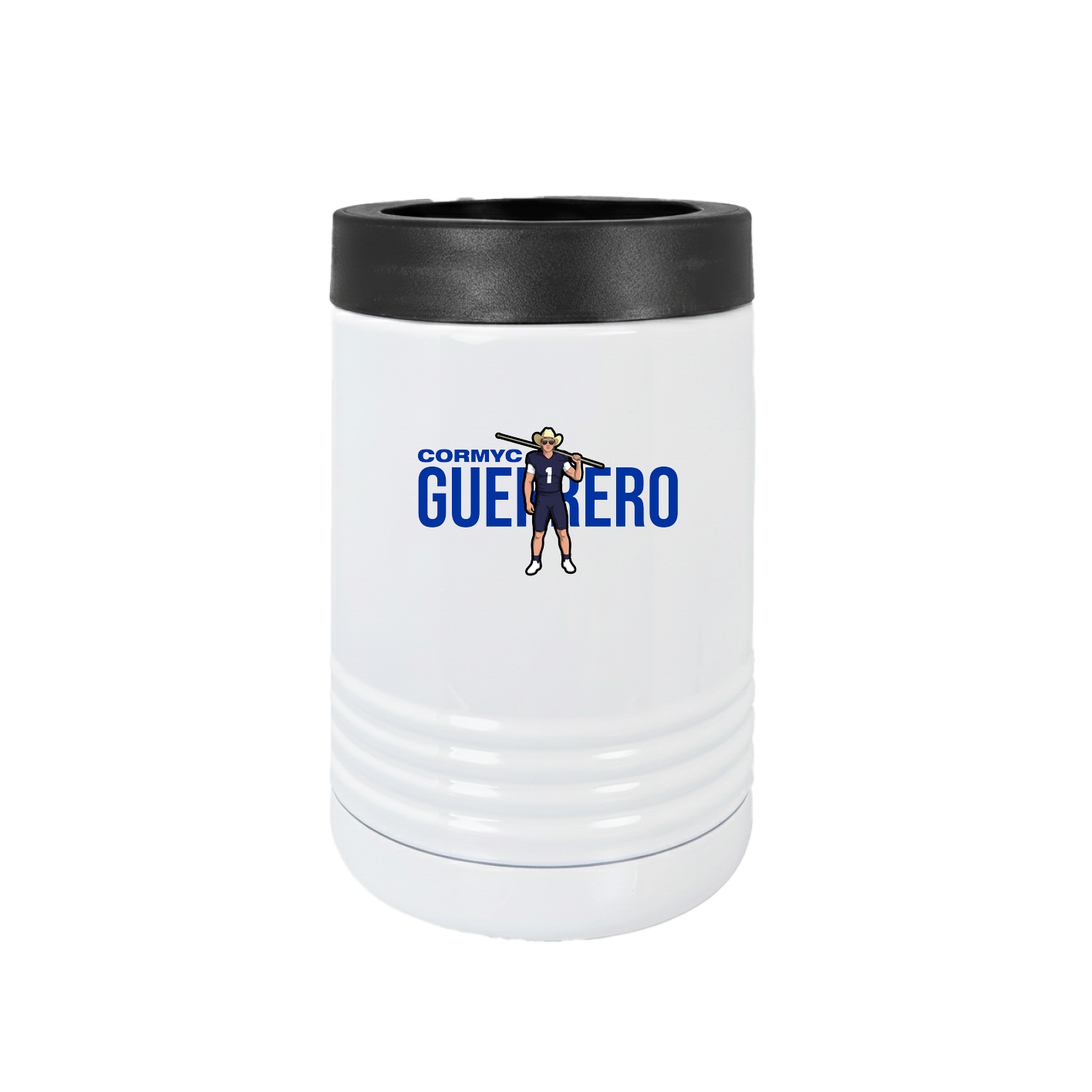 Beverage Holder — Player Name in White