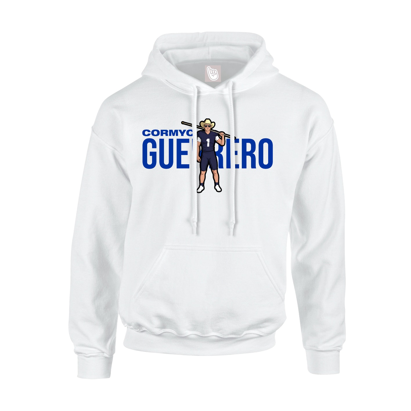 Hoodie — Player Name in White