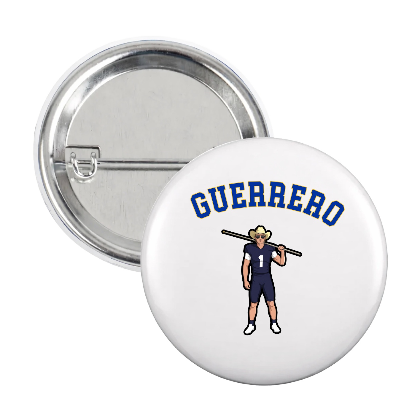 Game Day Button — Shirsey Arch in White