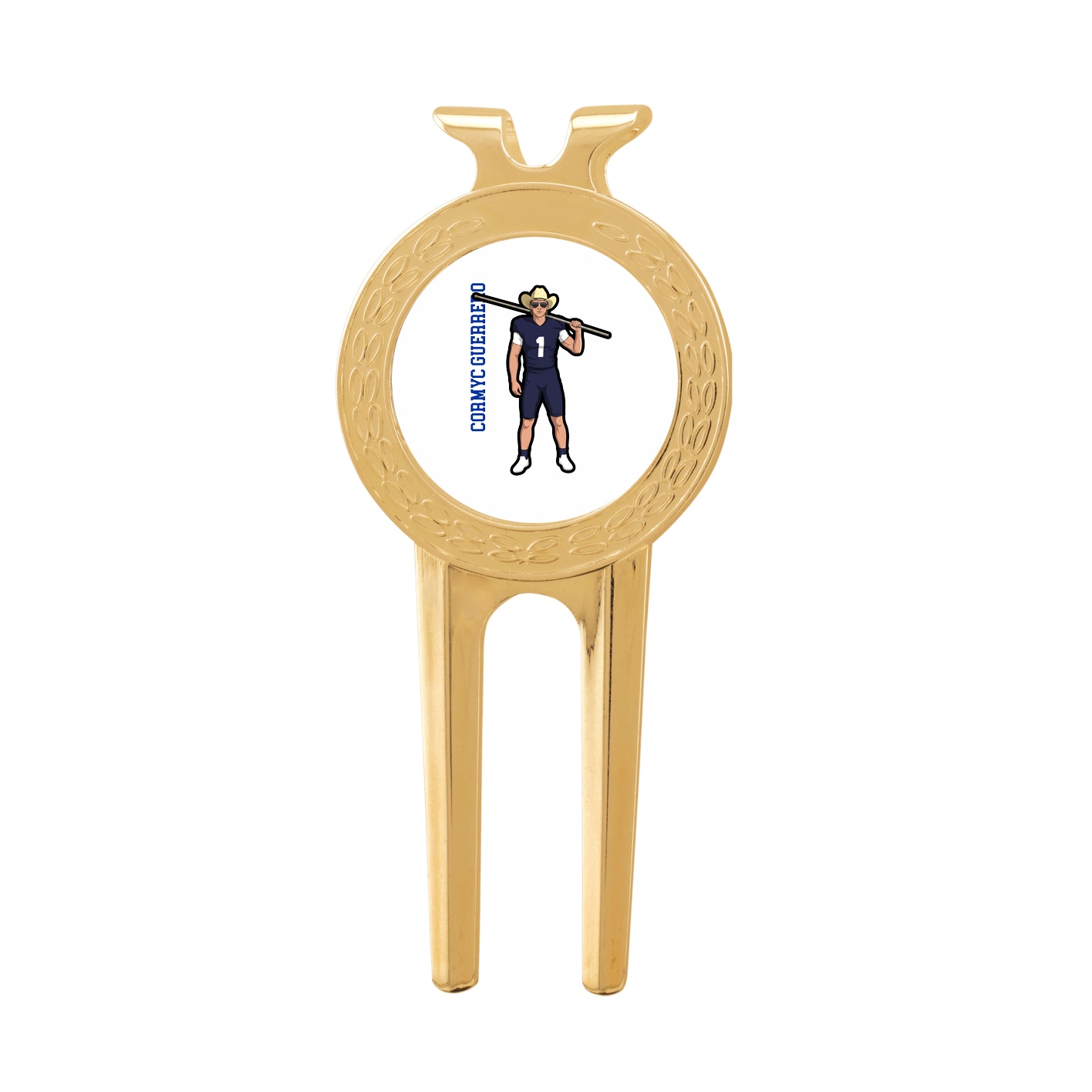 Divot Tool with Ball Marker — Name Vertical in Classic