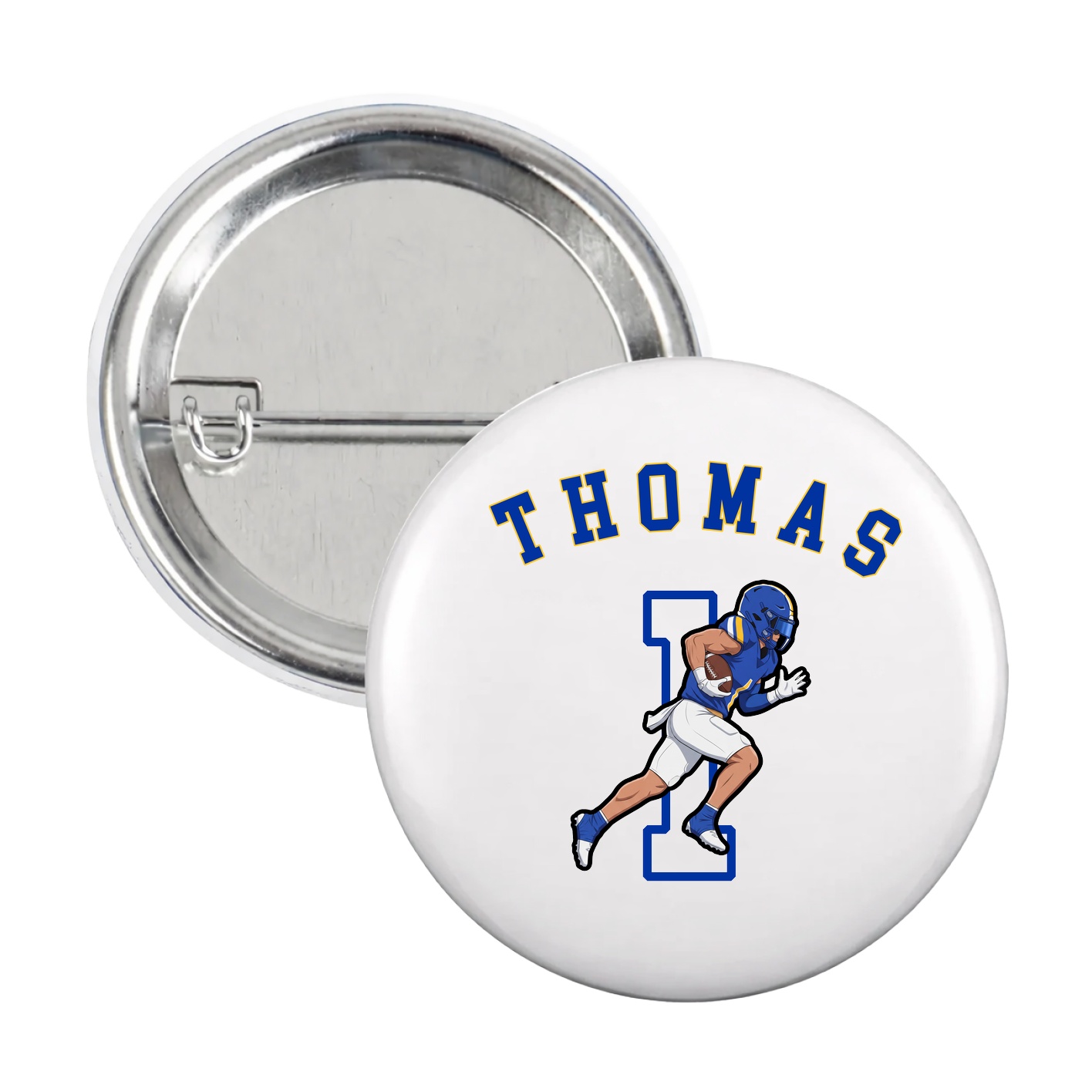 Game Day Button — Shirsey Arch in White