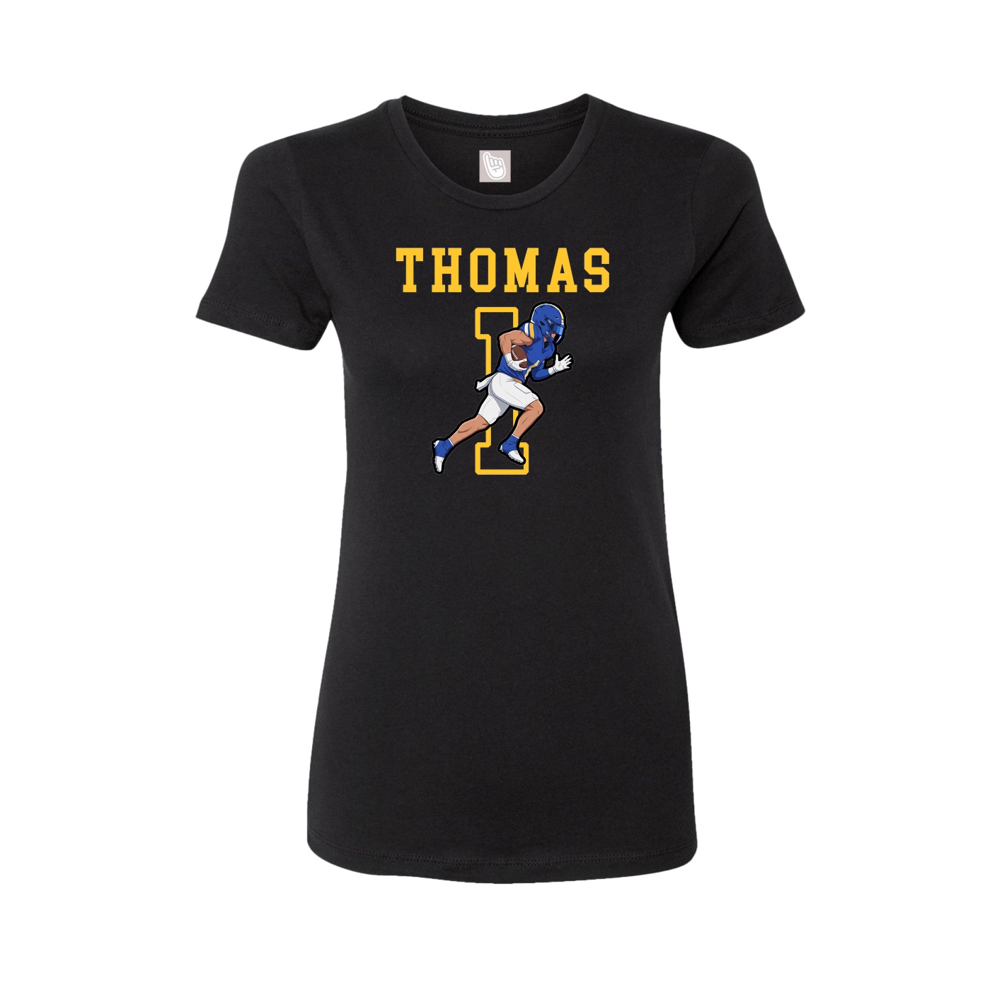 Fitted Women's Tee — Shirsey in Black