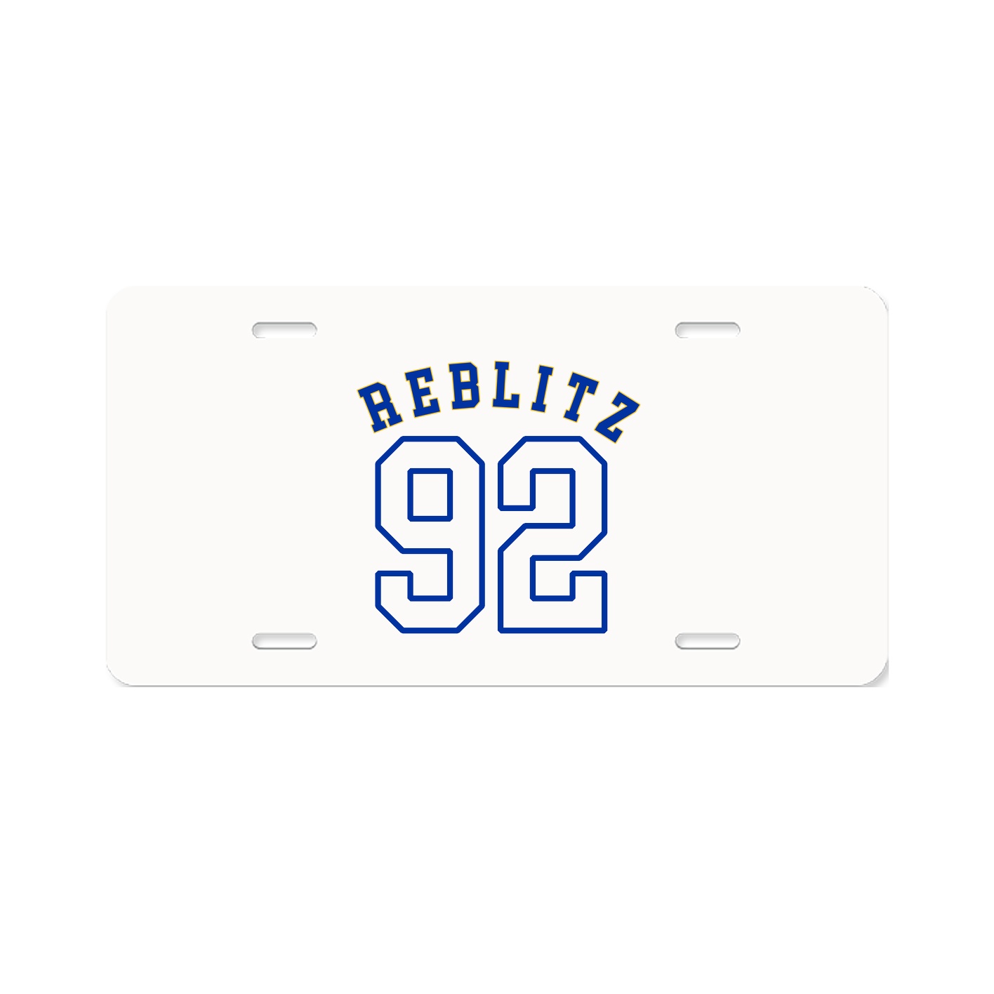 License Plate — Shirsey Arch in Classic