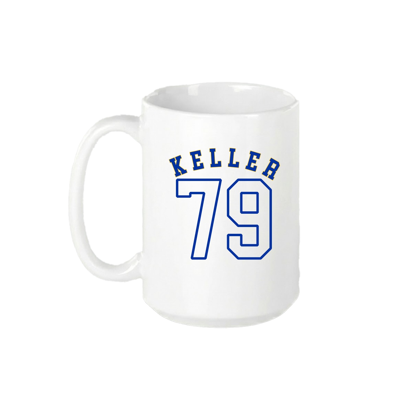 15oz Coffee Mug — Shirsey Arch in White