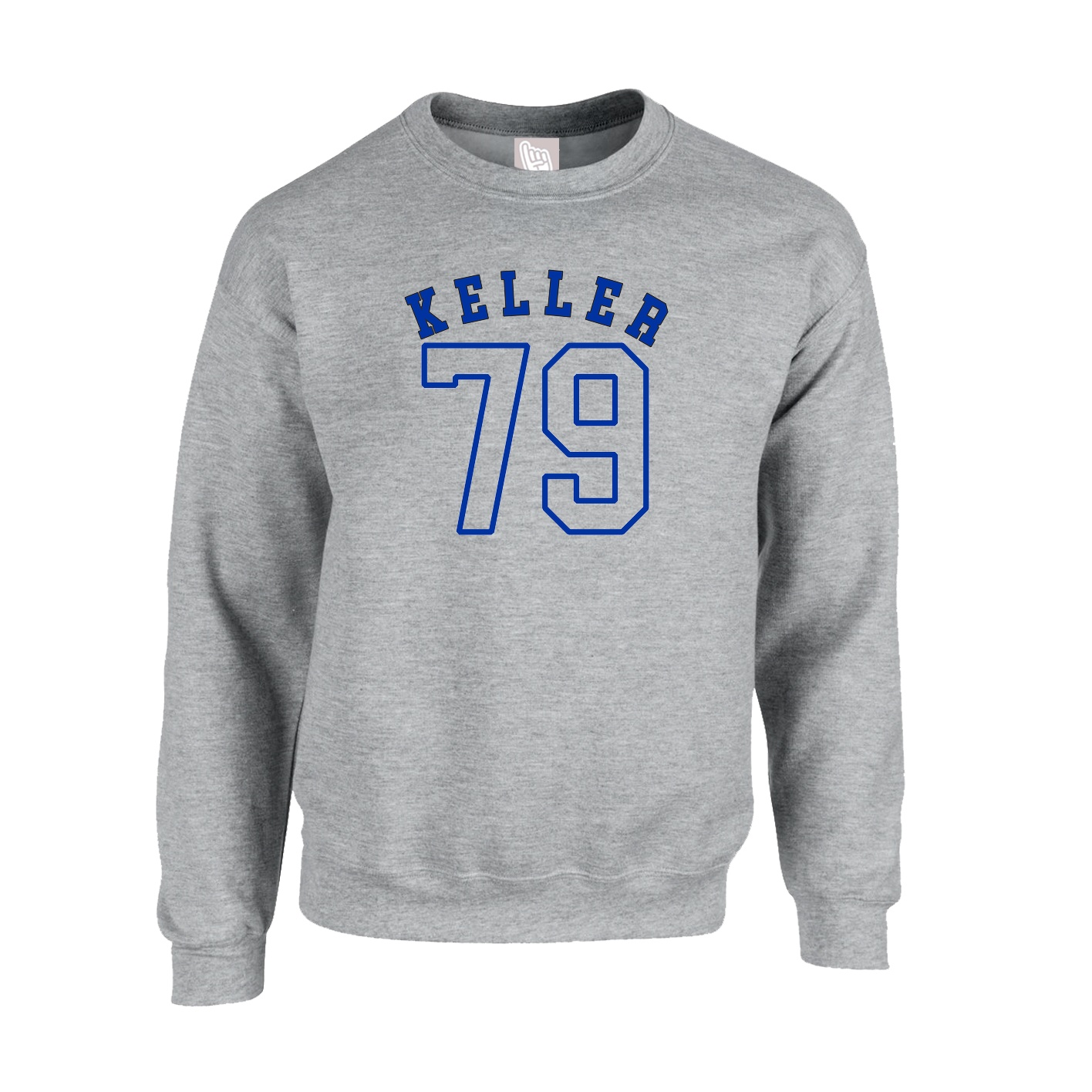 Fleece Crew — Shirsey Arch in Grey