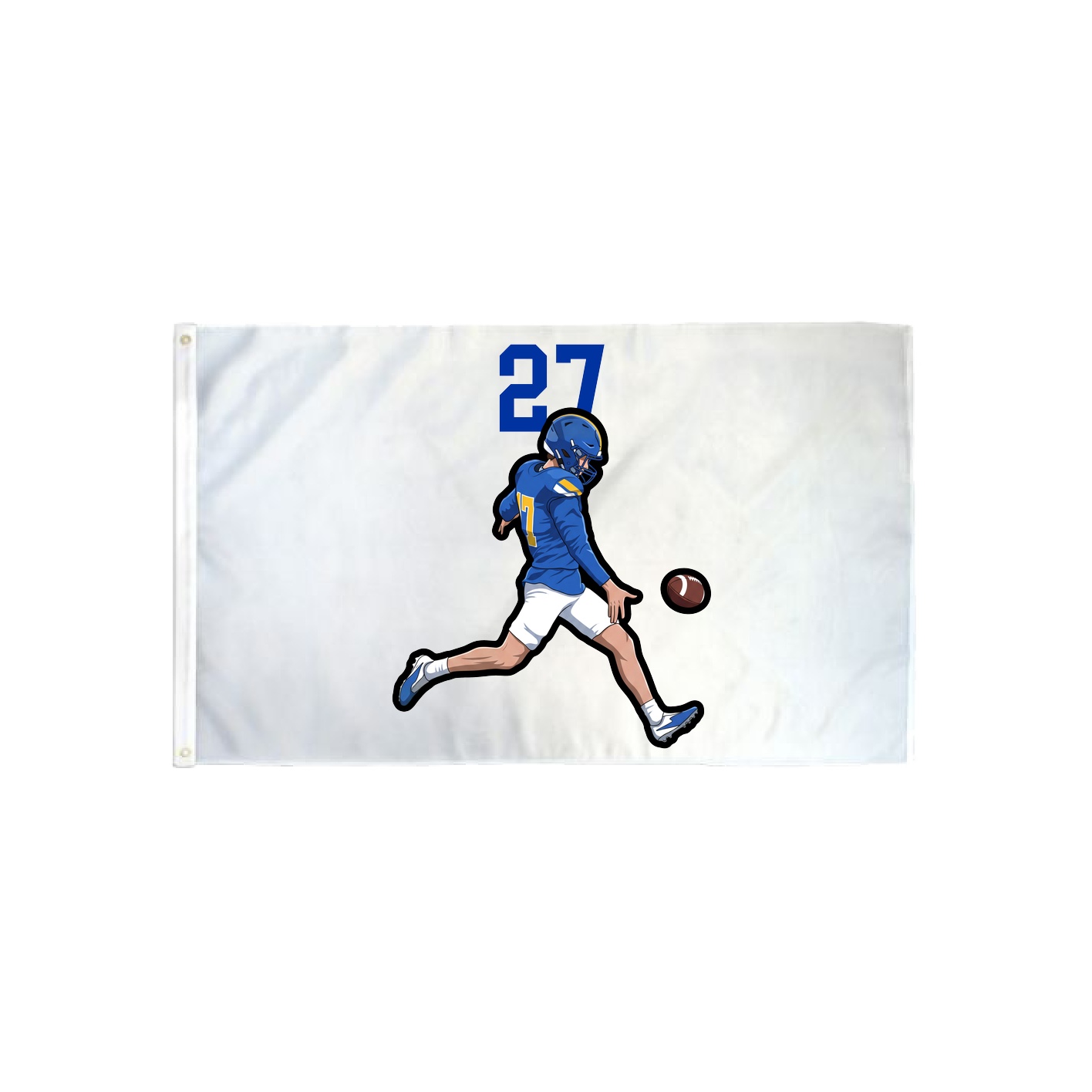 3x5 Flag — Number Top in Classic