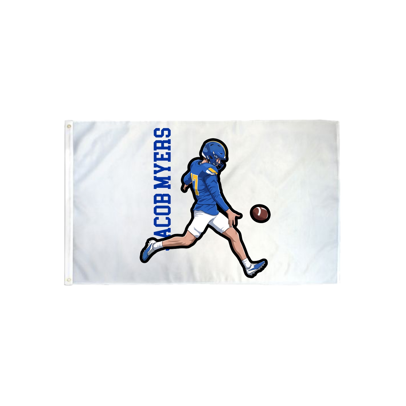 3x5 Flag — Name Vertical in Classic