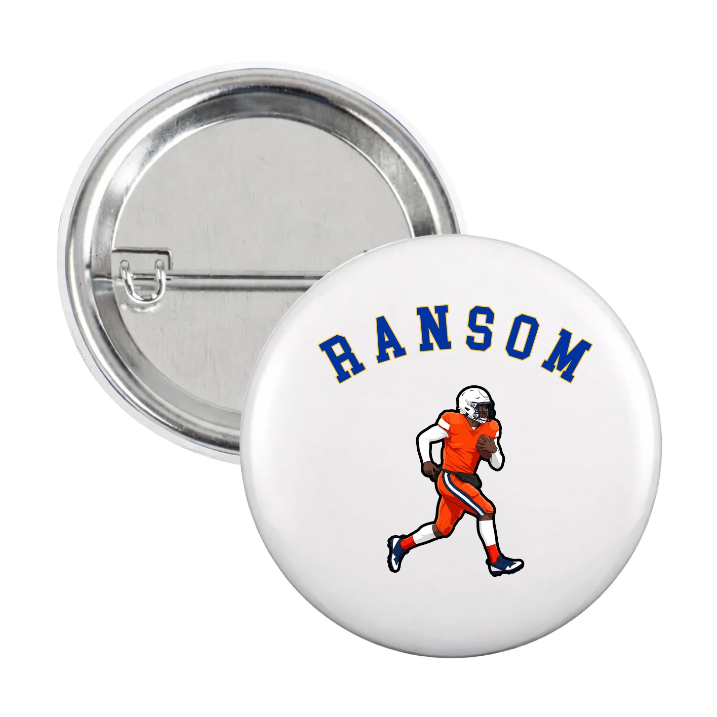 Game Day Button — Shirsey Arch in White