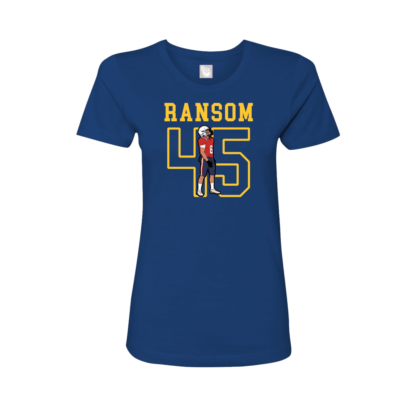 Fitted Women's Tee — Shirsey in Royal