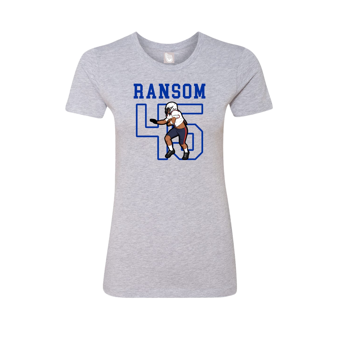 Fitted Women's Tee — Shirsey in Grey