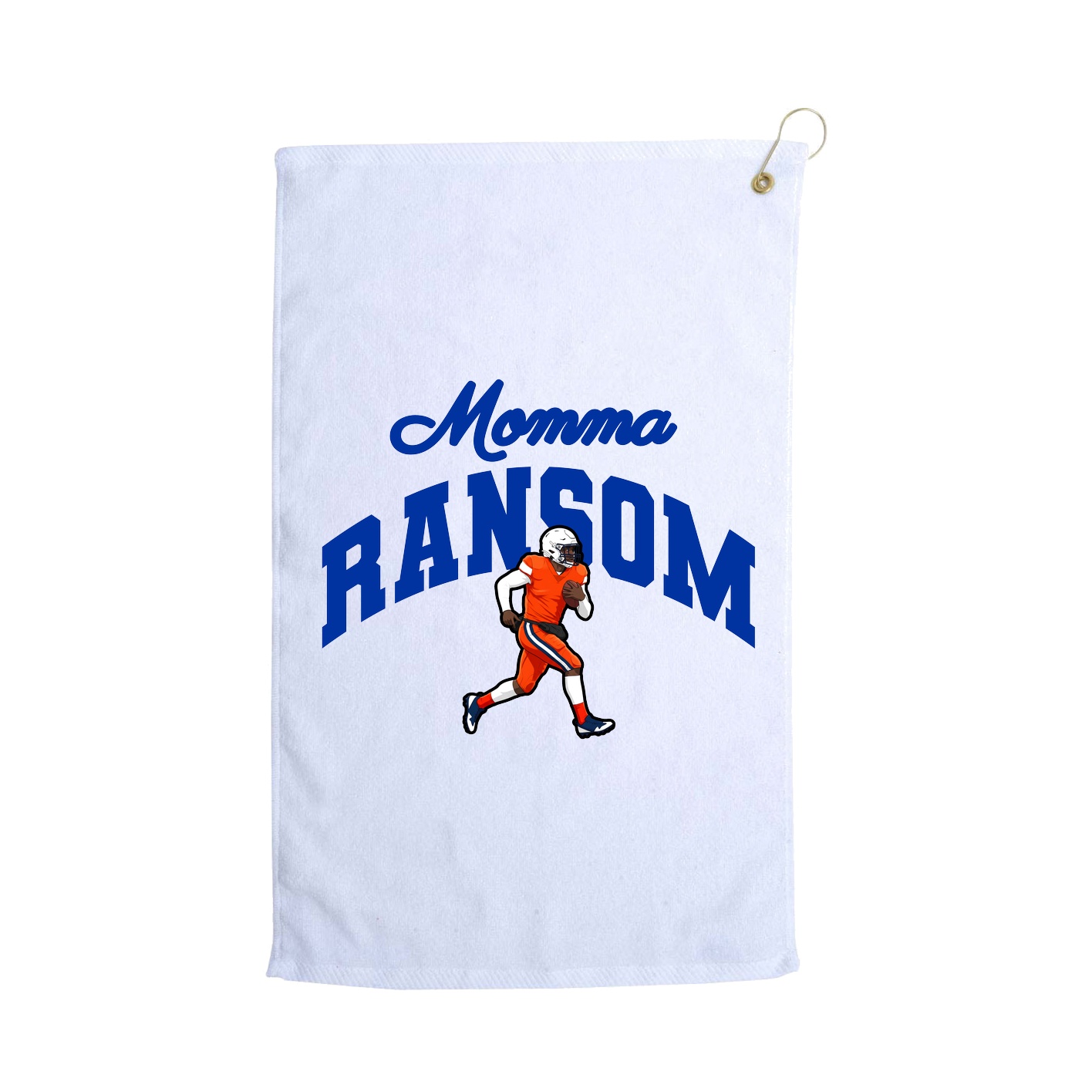 Golf Towel — Mothers Day Arch in White