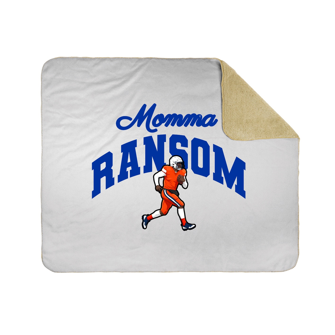 Throw Blanket — Mothers Day Arch in White