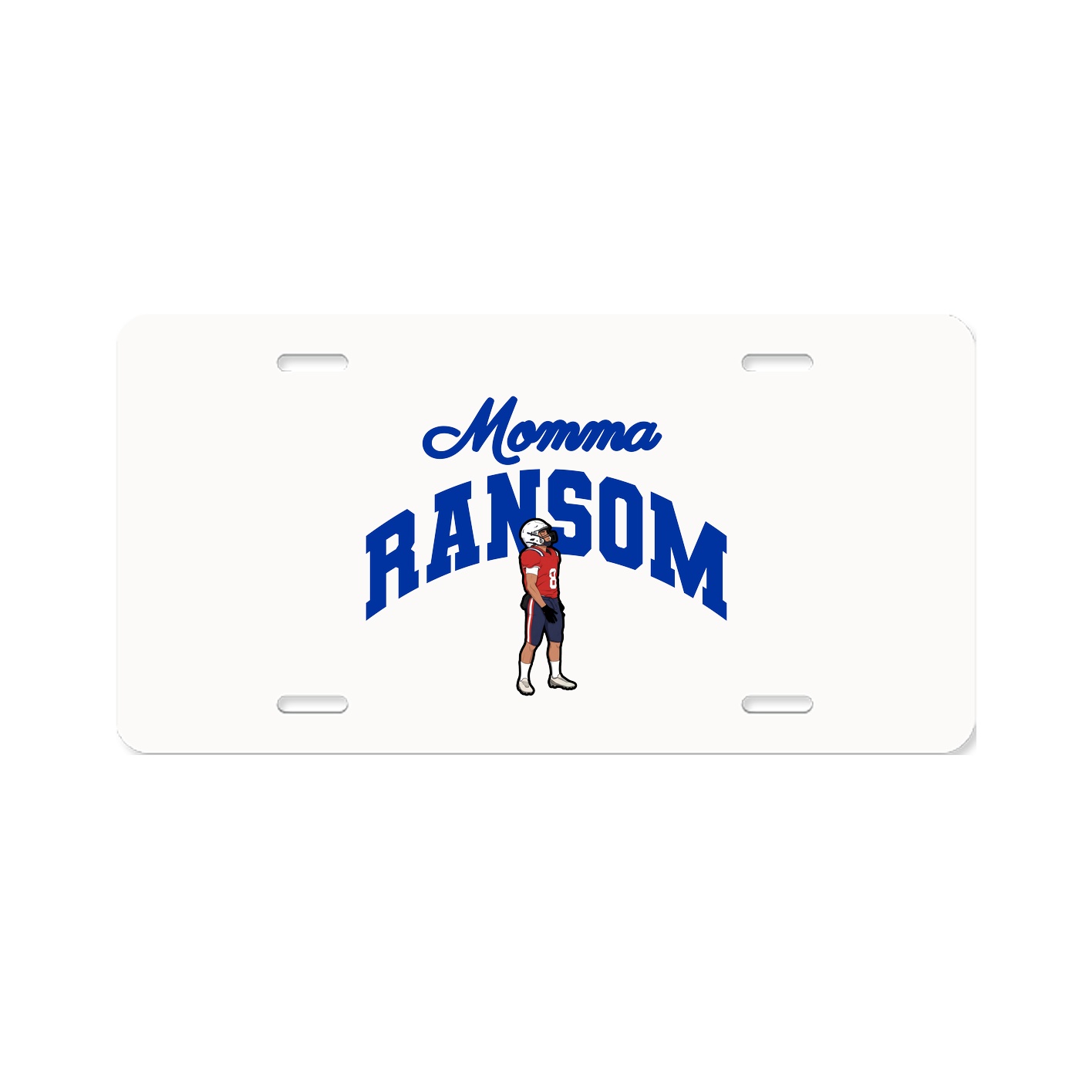 License Plate — Mothers Day Arch in Classic