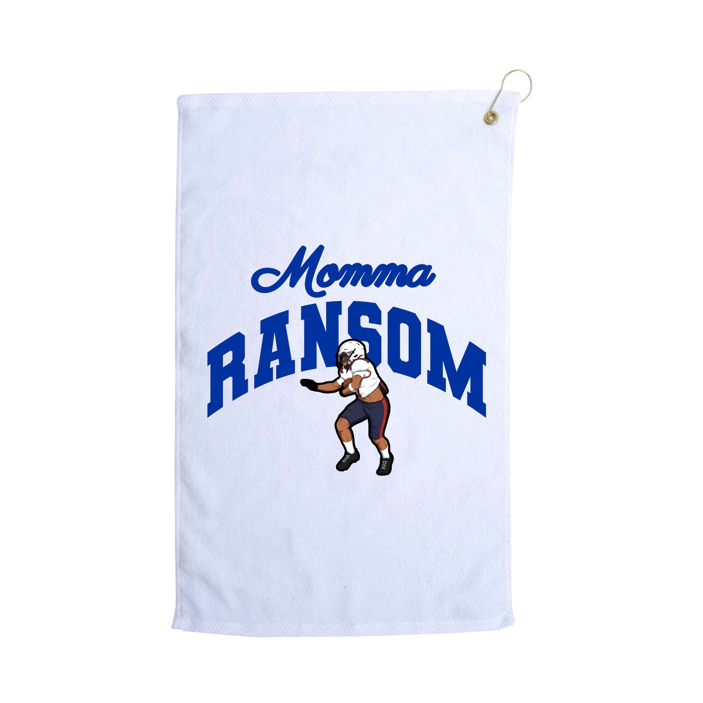 Golf Towel — Mothers Day Arch in White