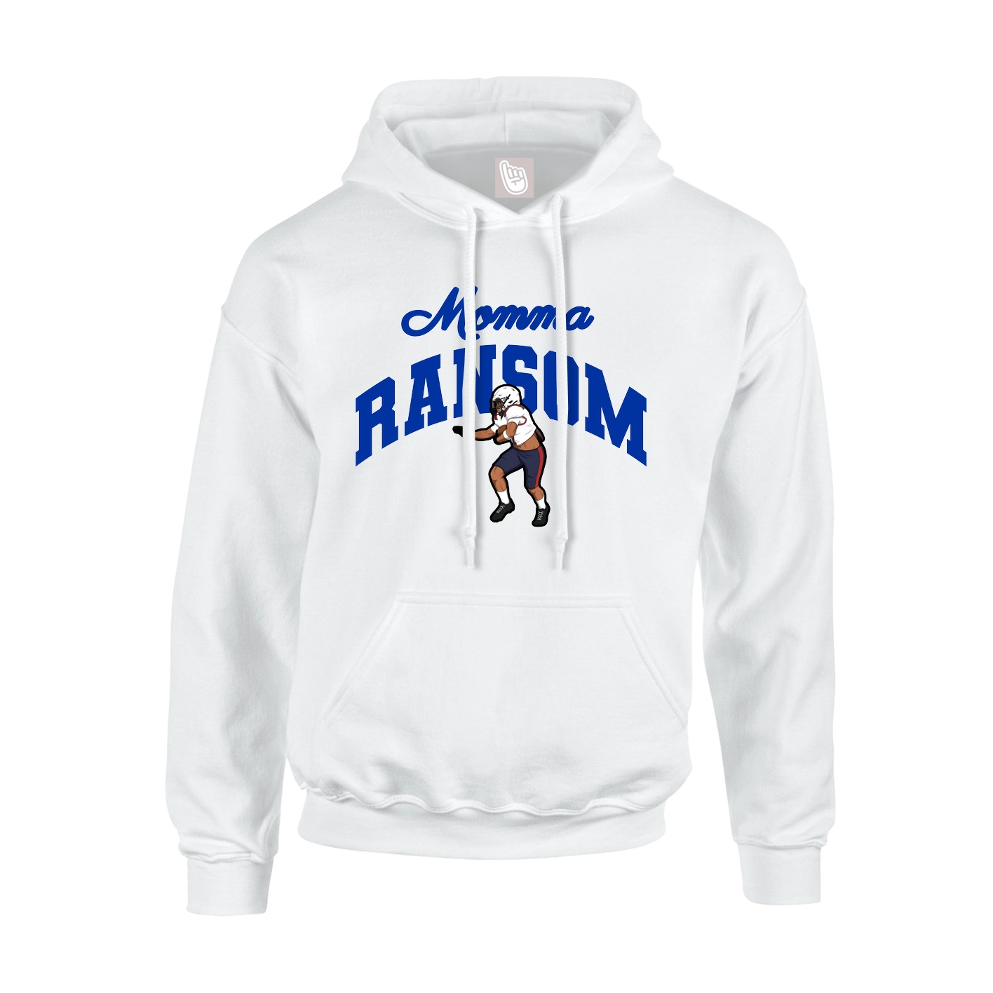 Youth Hoodie — Mothers Day Arch in White