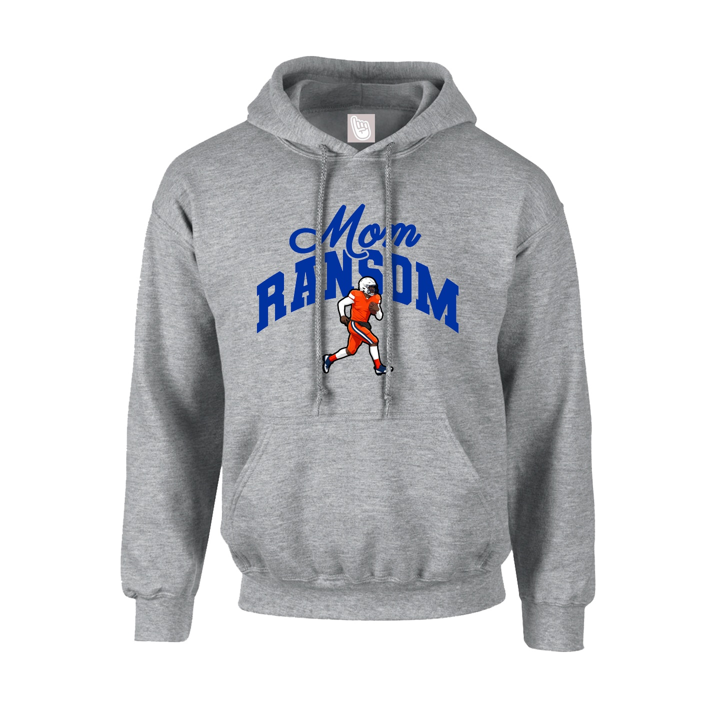 Youth Hoodie — Mothers Day Arch in Grey