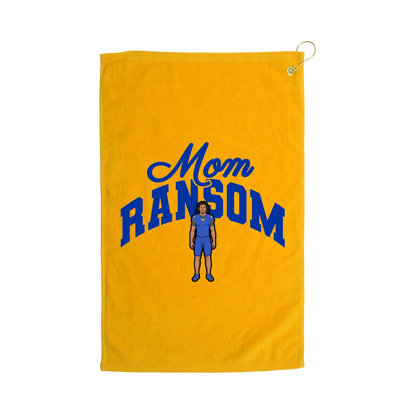 Golf Towel — Mothers Day Arch in Gold