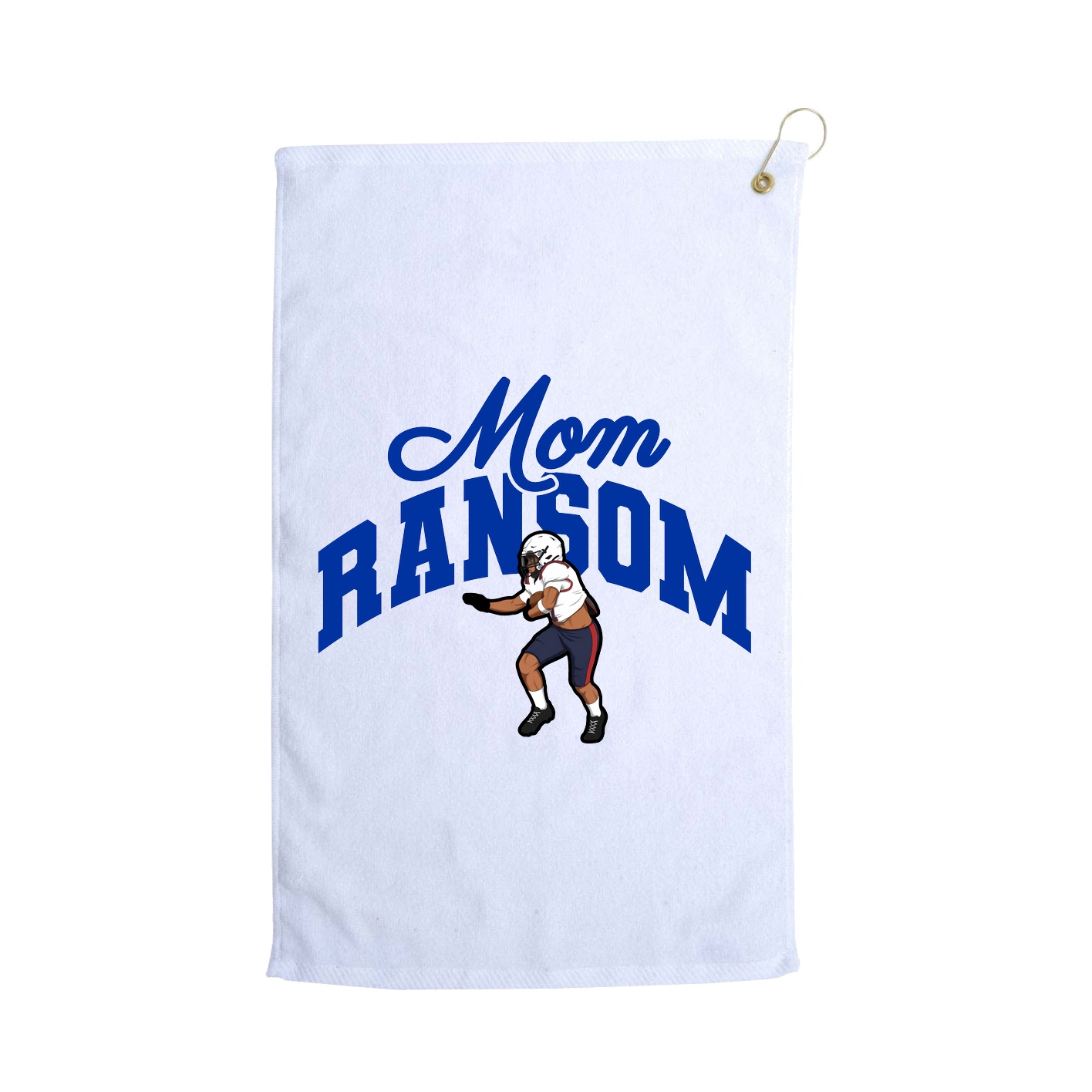 Golf Towel — Mothers Day Arch in White