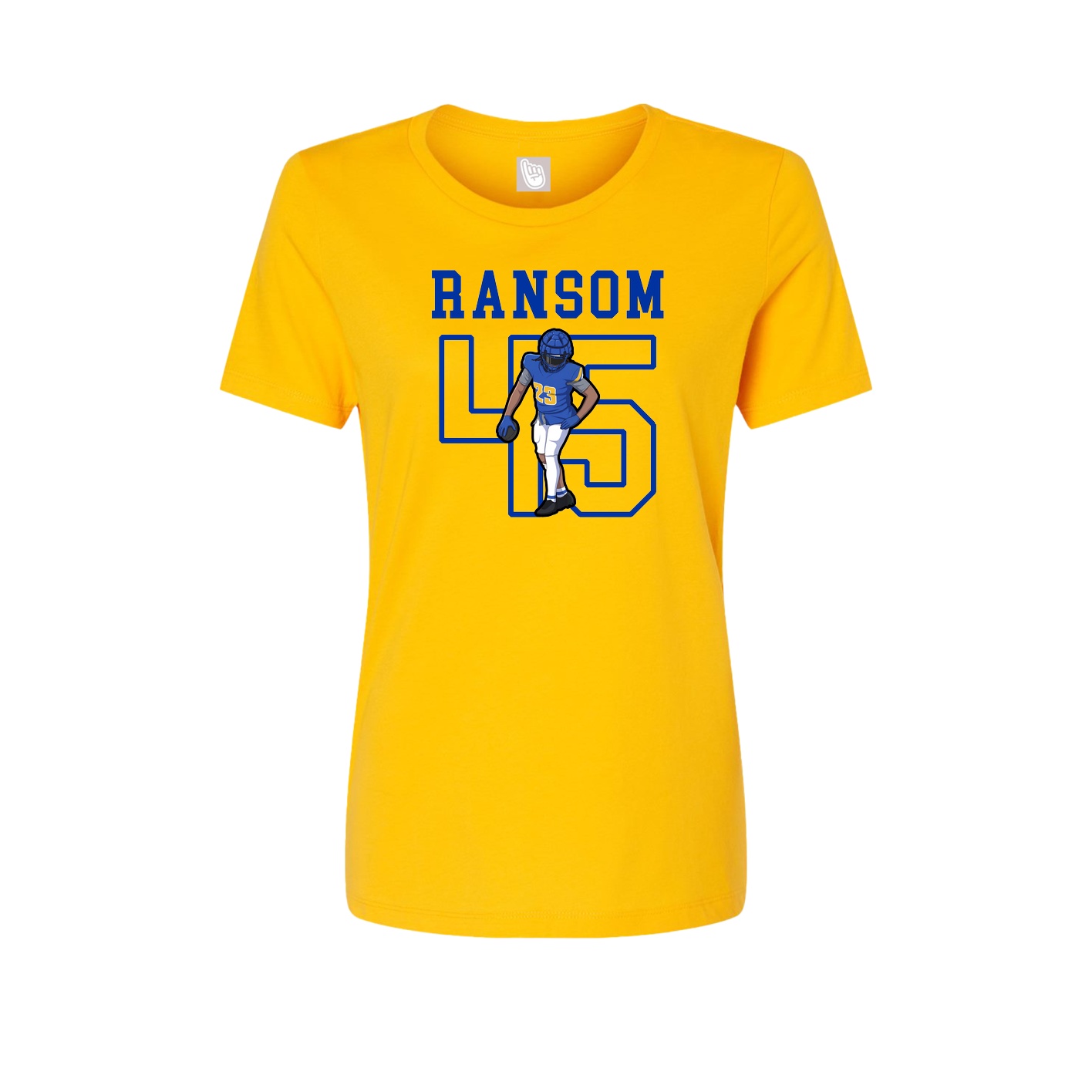 Fitted Women's Tee — Shirsey in Gold
