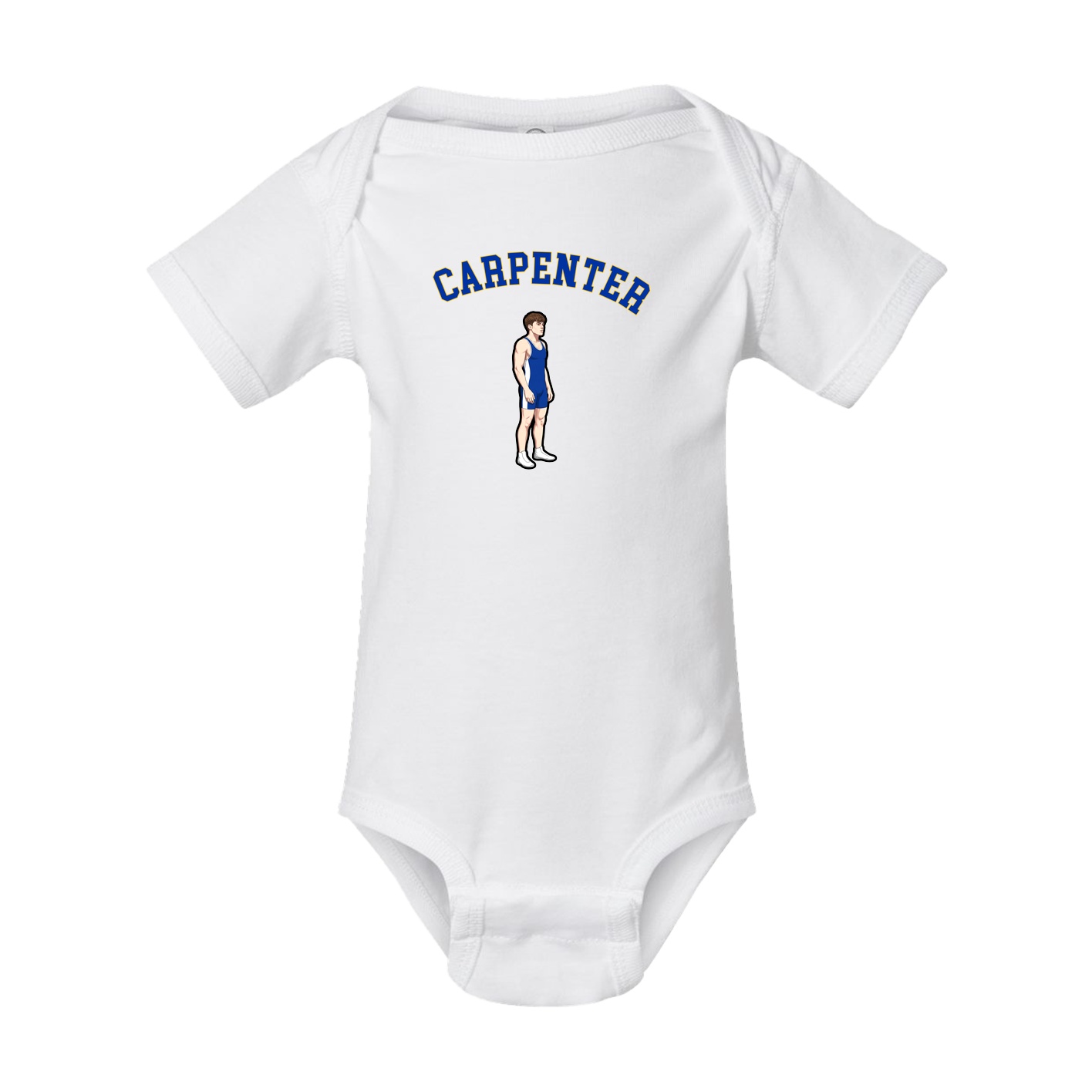 Baby Onesie — Shirsey Arch in White