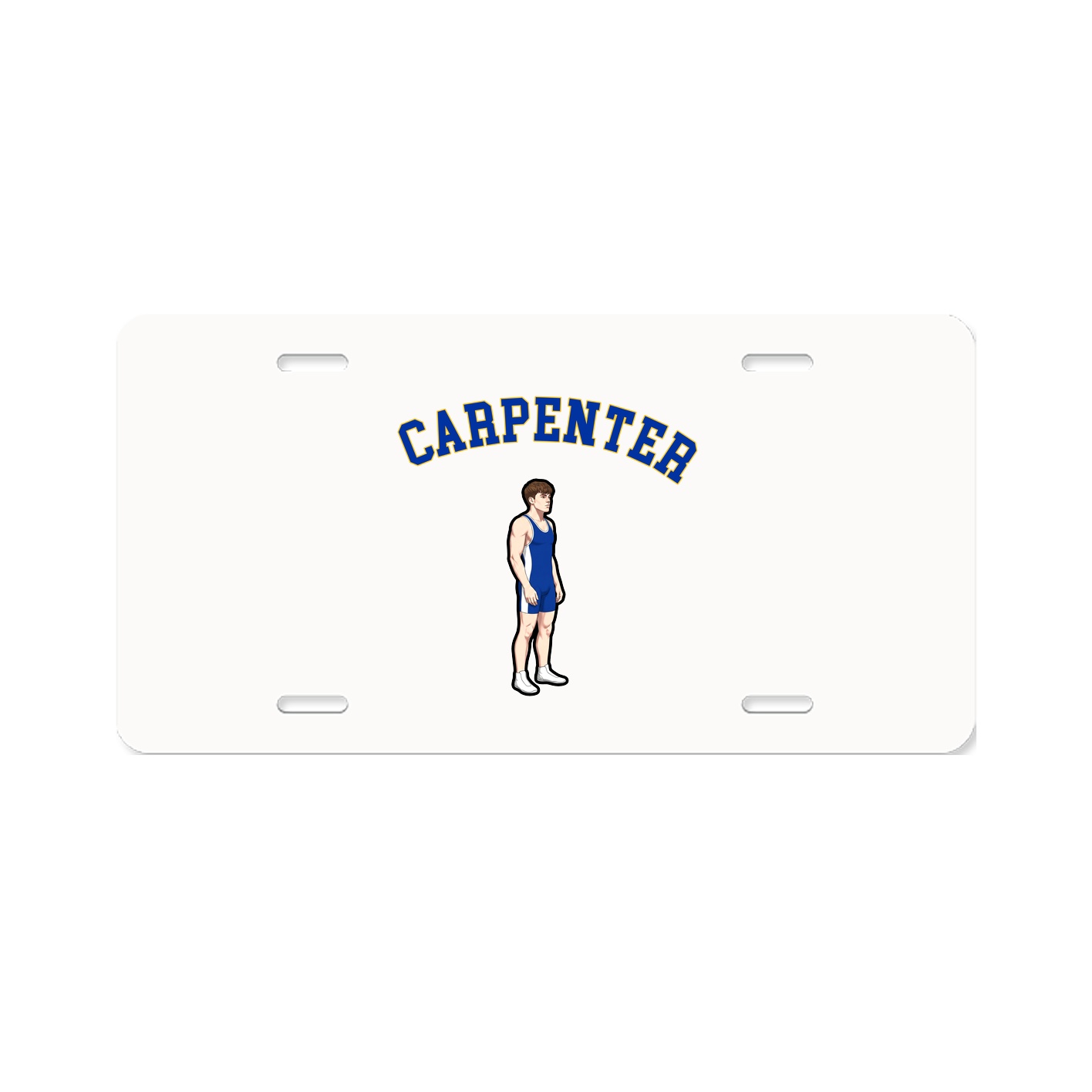 License Plate — Shirsey Arch in Classic