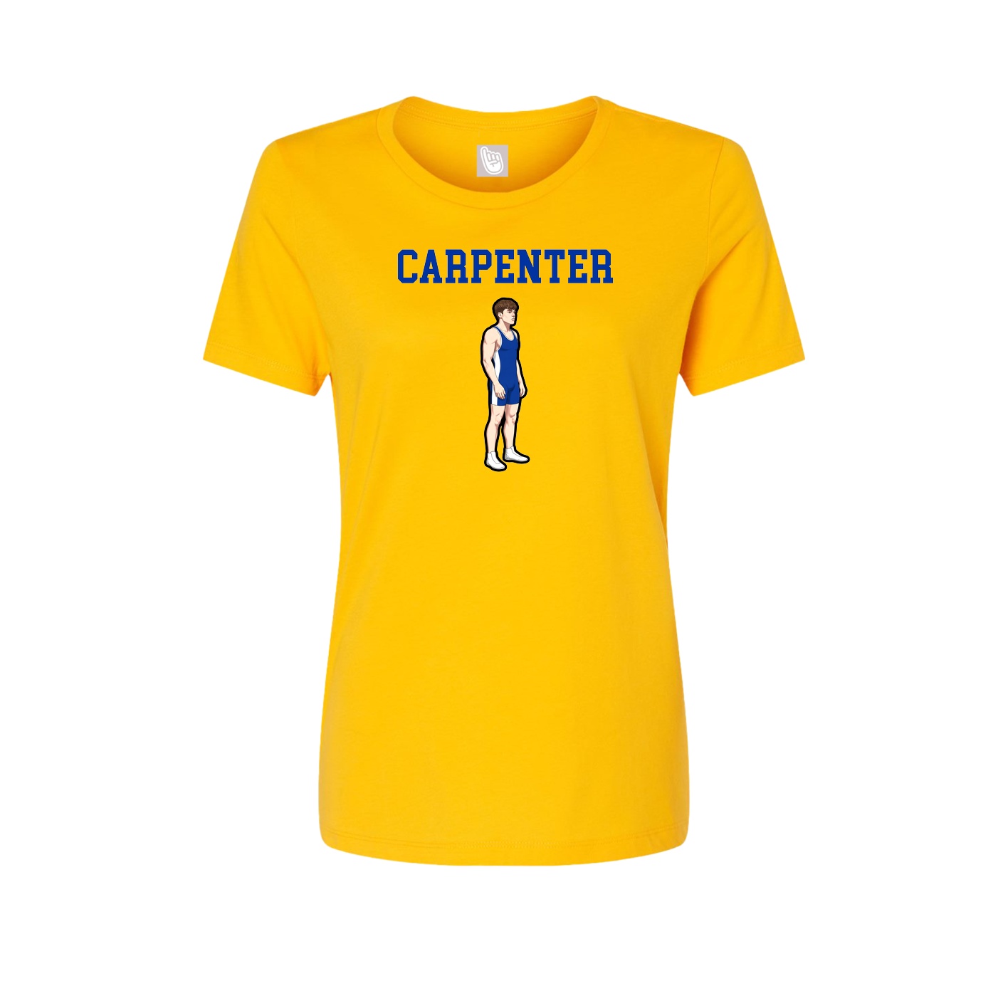 Fitted Women's Tee — Shirsey in Gold