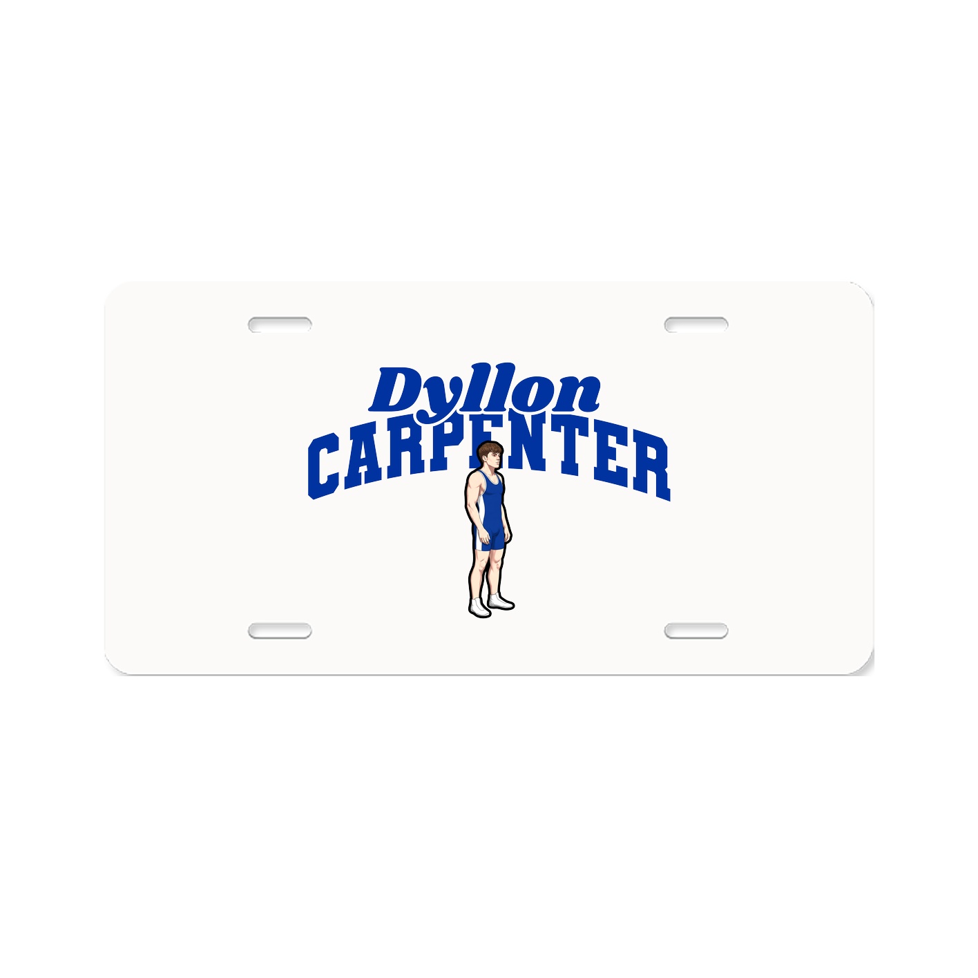 License Plate — Signature Arch in Classic