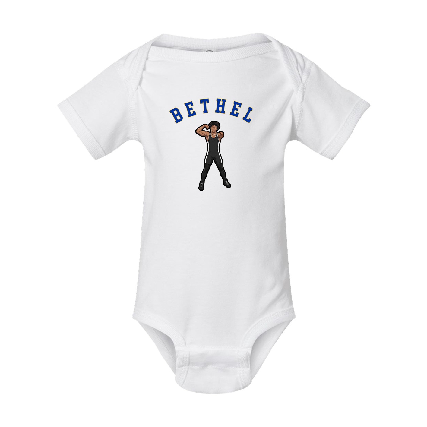 Baby Onesie — Shirsey Arch in White