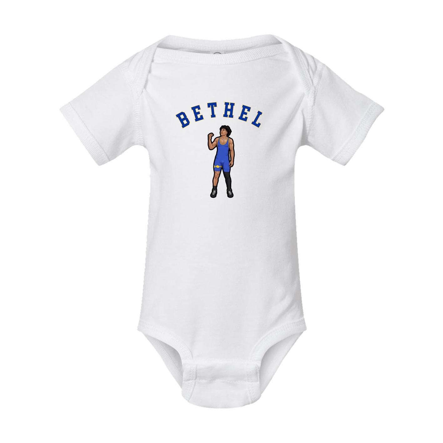 Baby Onesie — Shirsey Arch in White