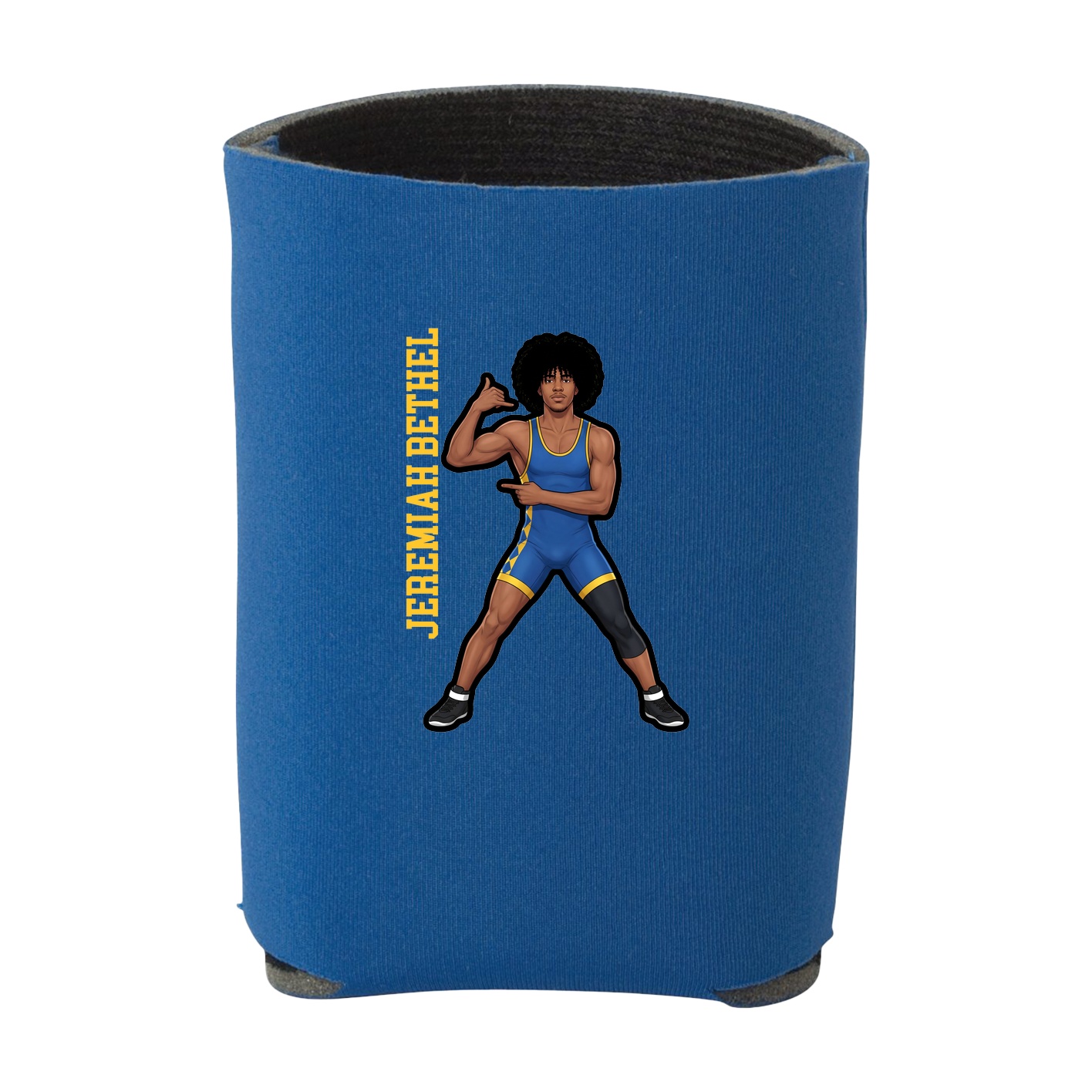 Can Holder — Name Vertical in Royal