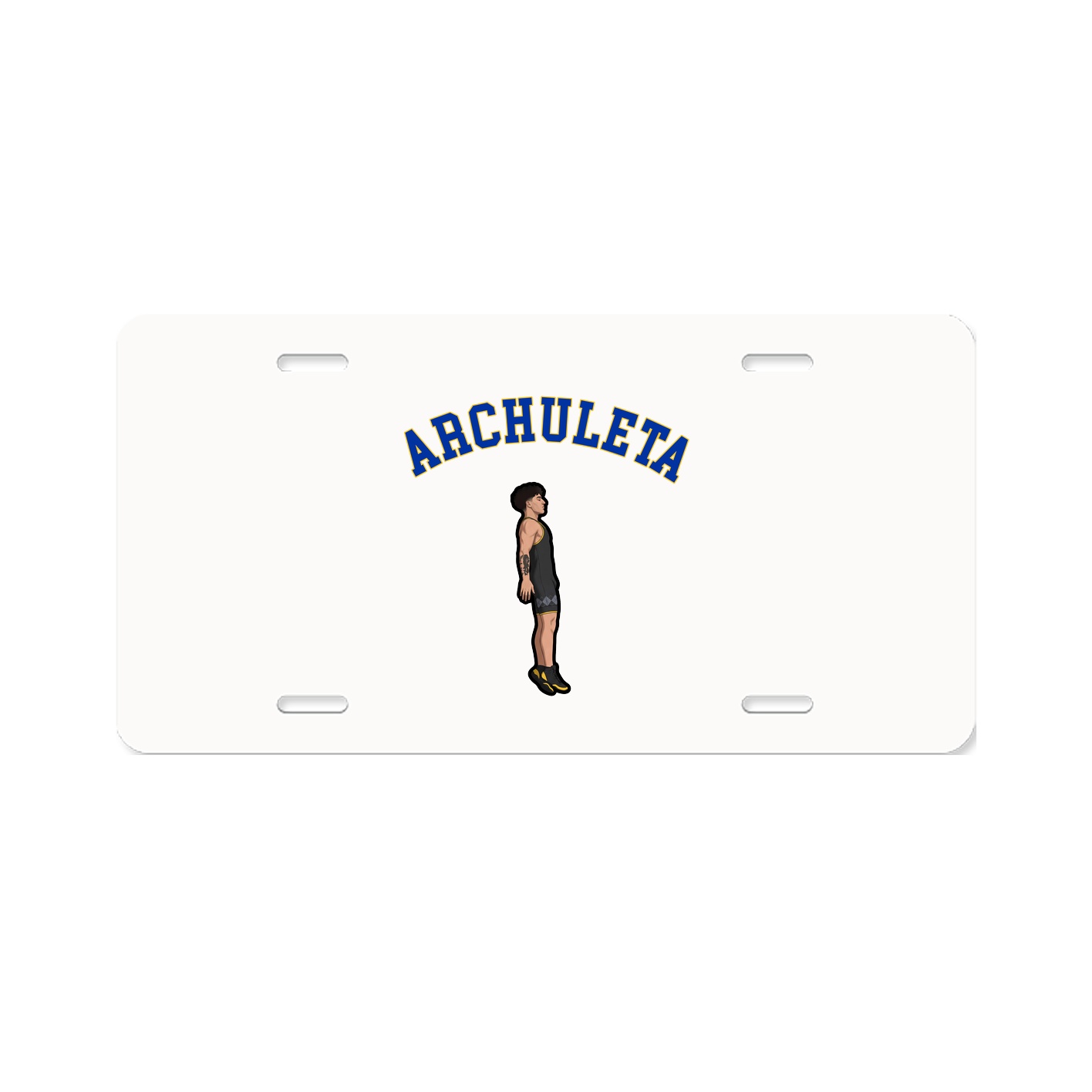 License Plate — Shirsey Arch in Classic