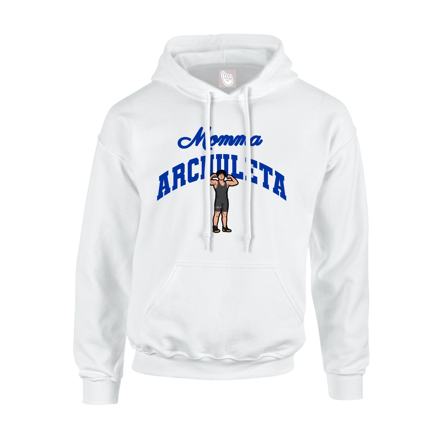 Hoodie — Mothers Day Arch in White