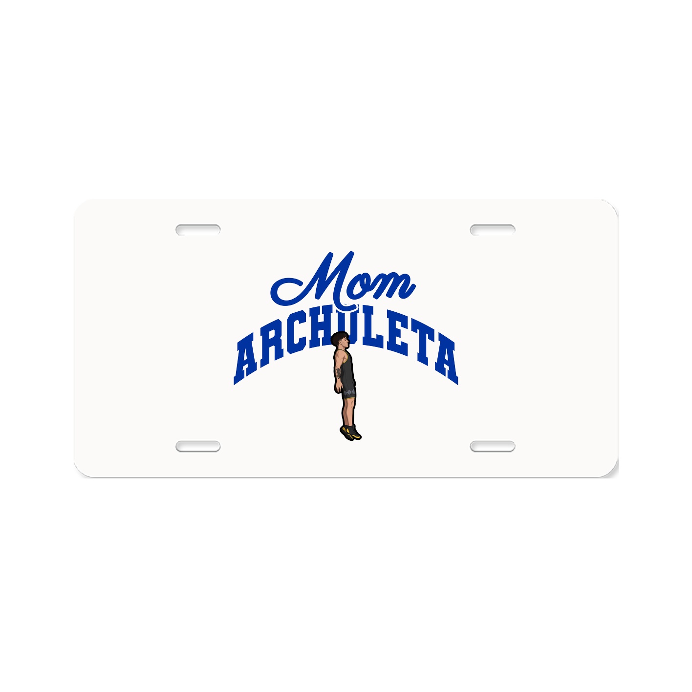 License Plate — Mothers Day Arch in Classic