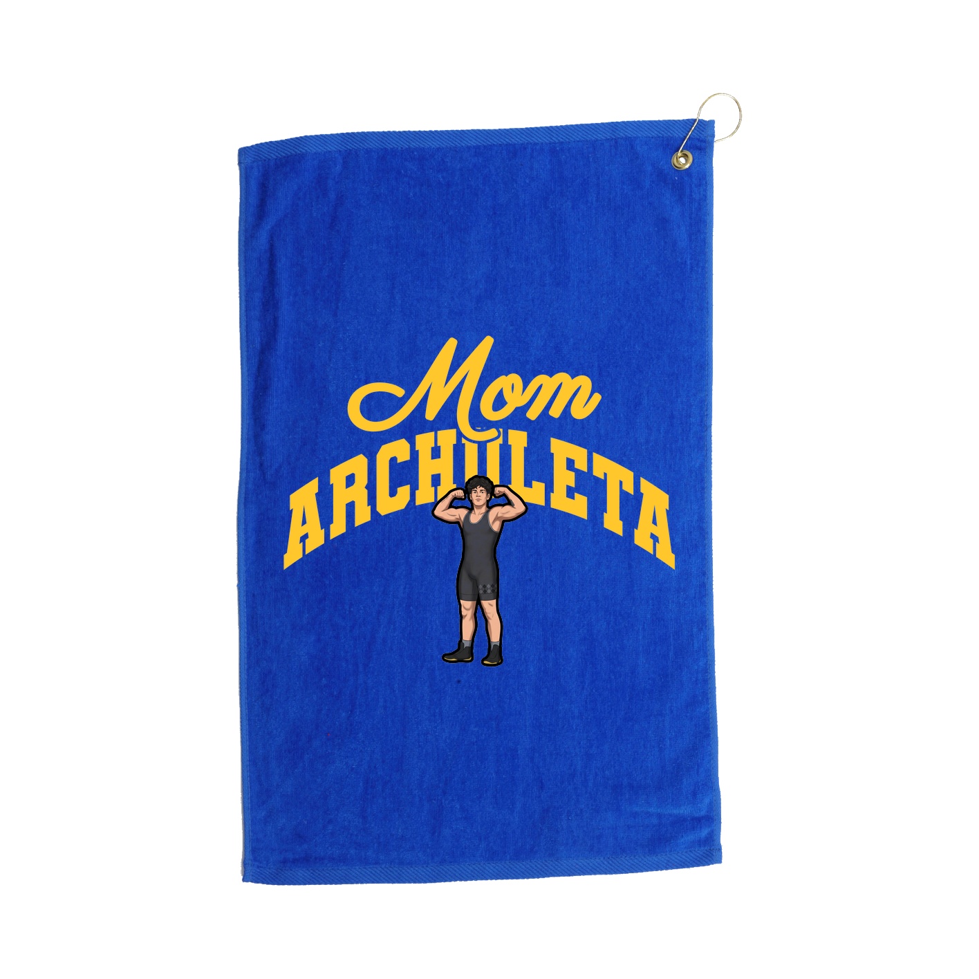 Golf Towel — Mothers Day Arch in Royal