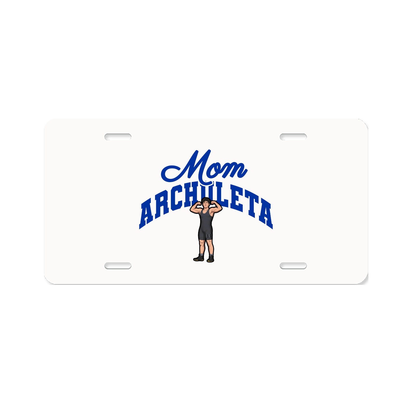 License Plate — Mothers Day Arch in Classic