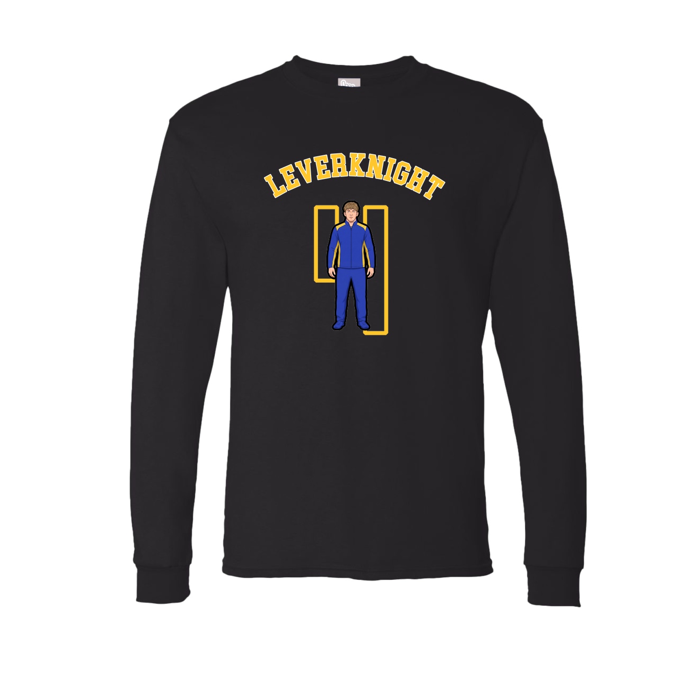 Long Sleeve Tee — Shirsey Arch in Black