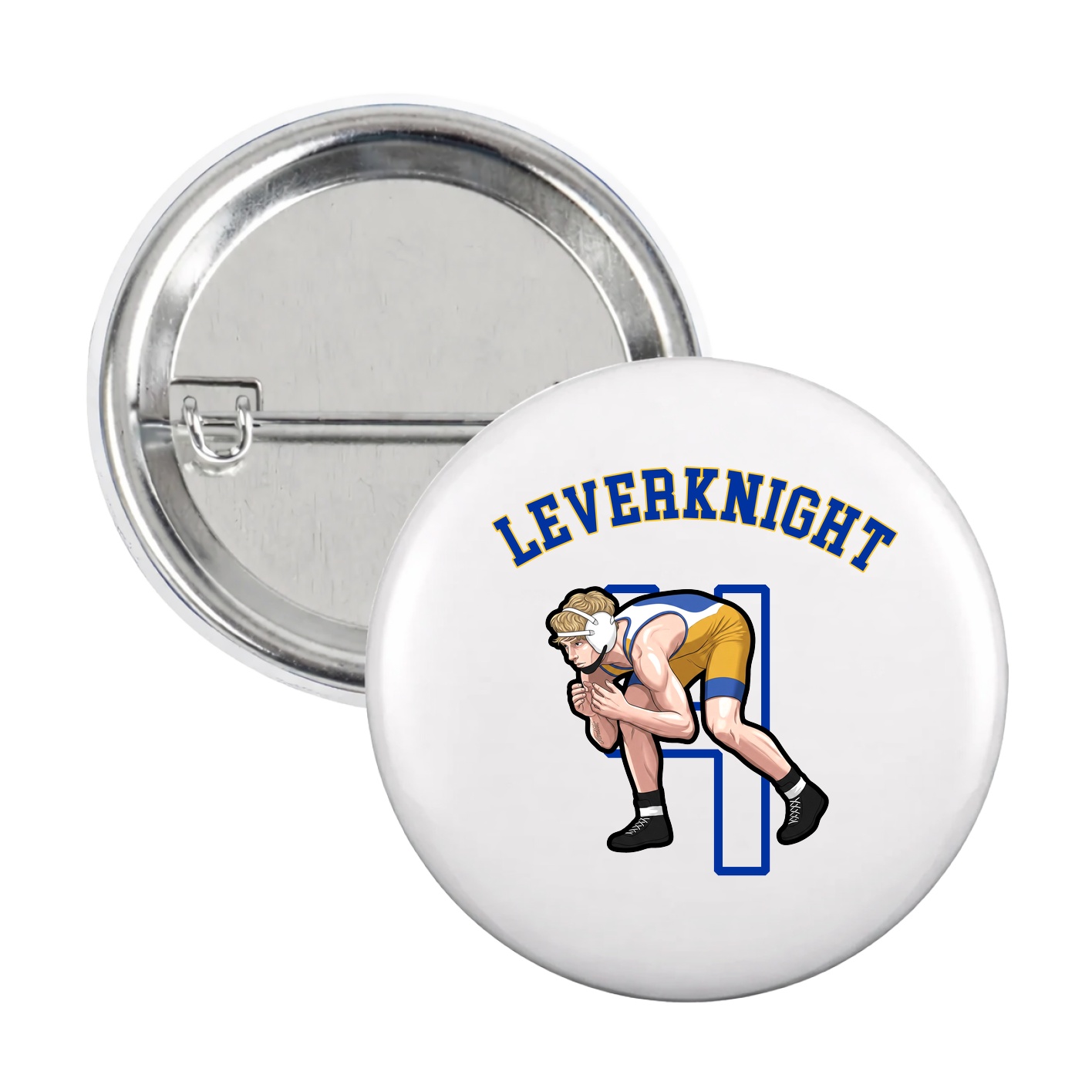 Game Day Button — Shirsey Arch in White