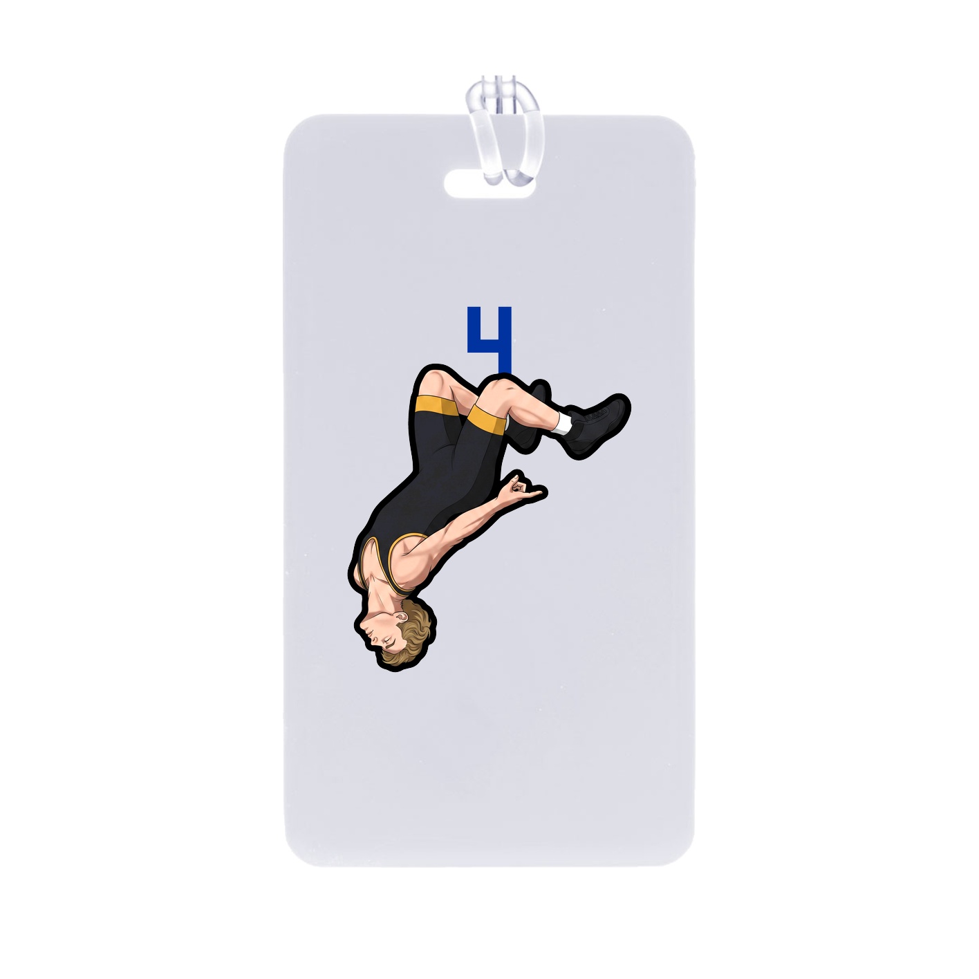 Bag Tag — Number Top in Classic
