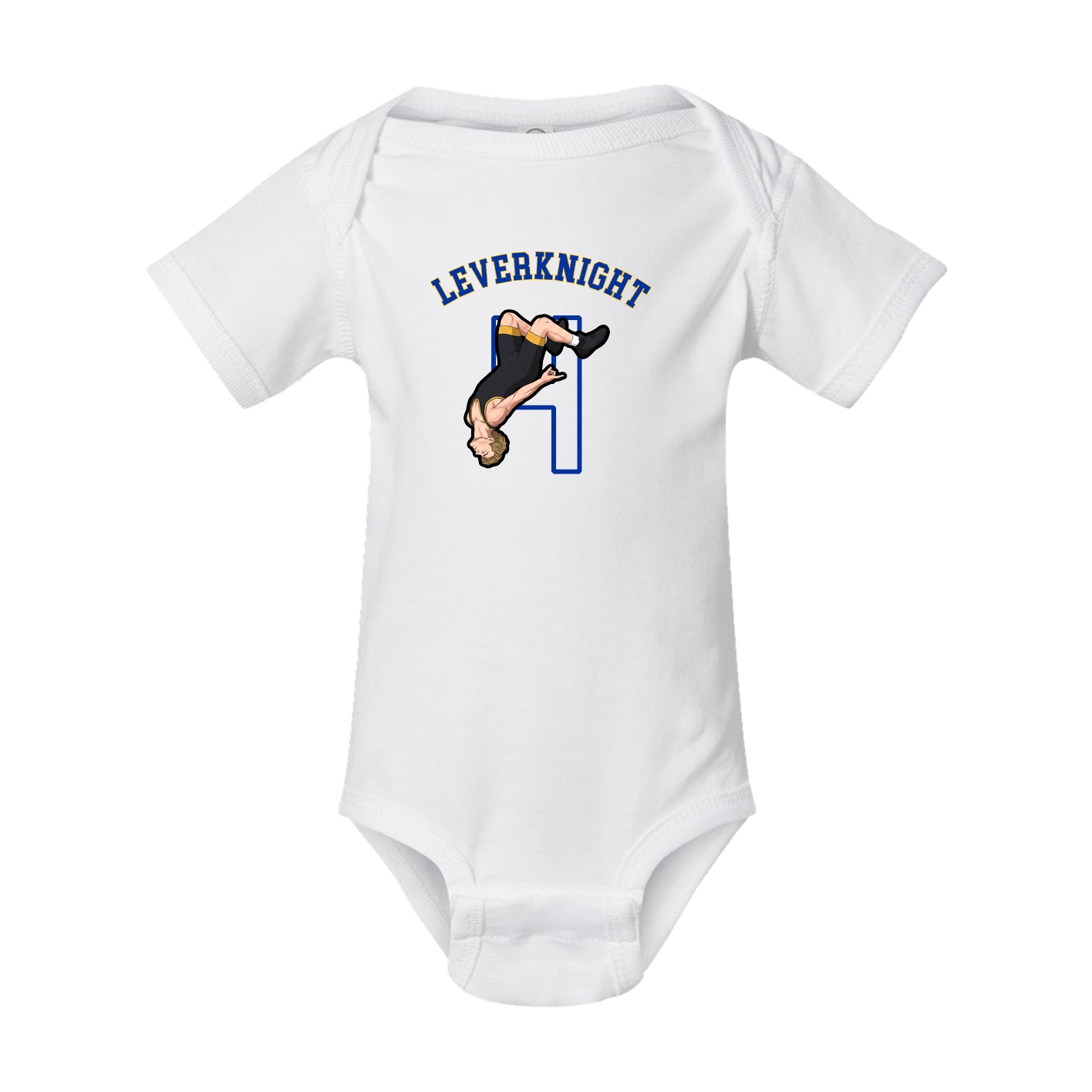 Baby Onesie — Shirsey Arch in White
