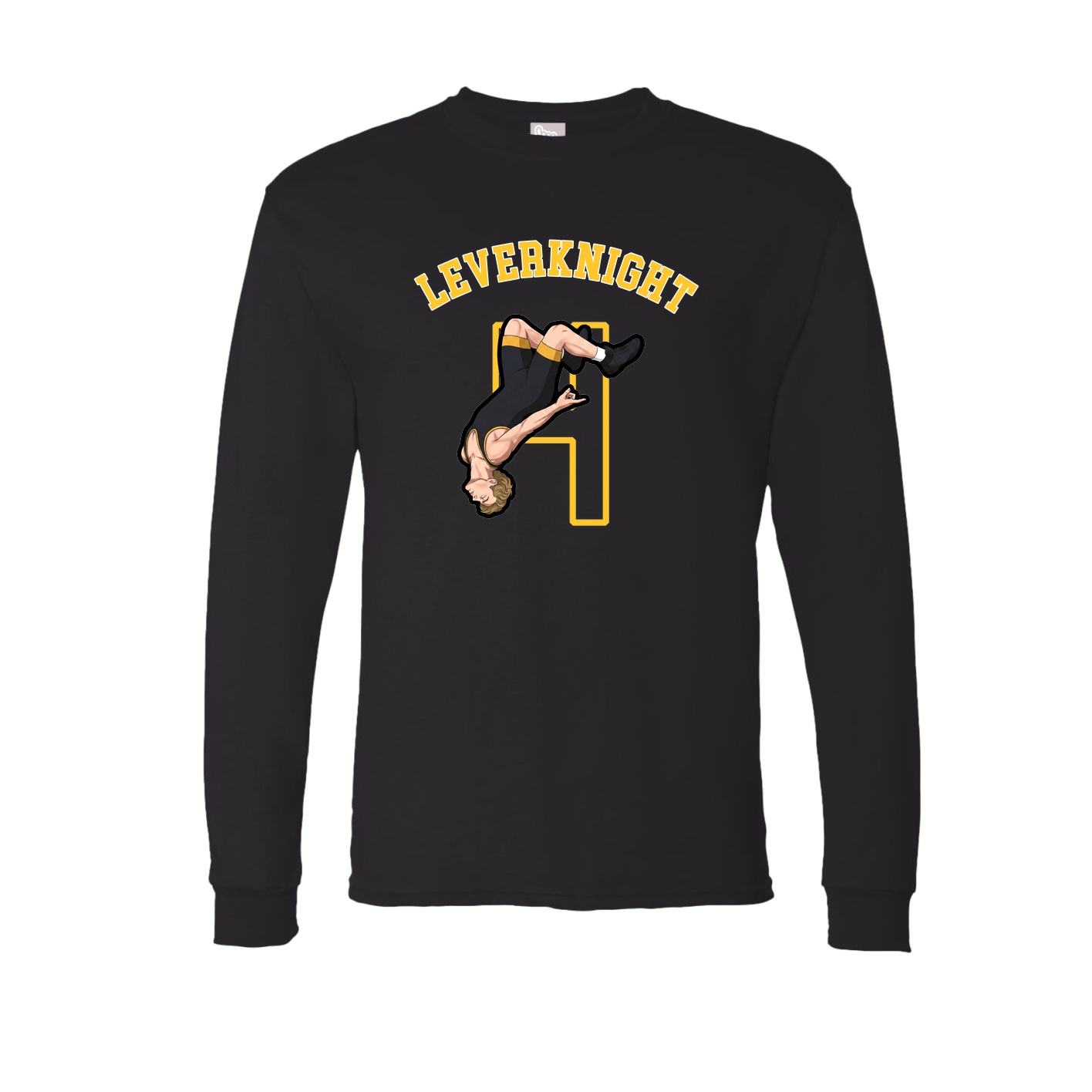 Long Sleeve Tee — Shirsey Arch in Black